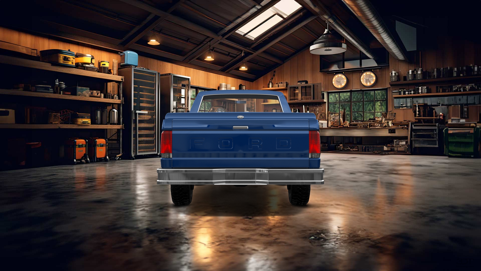 Ford F-150 2 Door pickup truck 1987