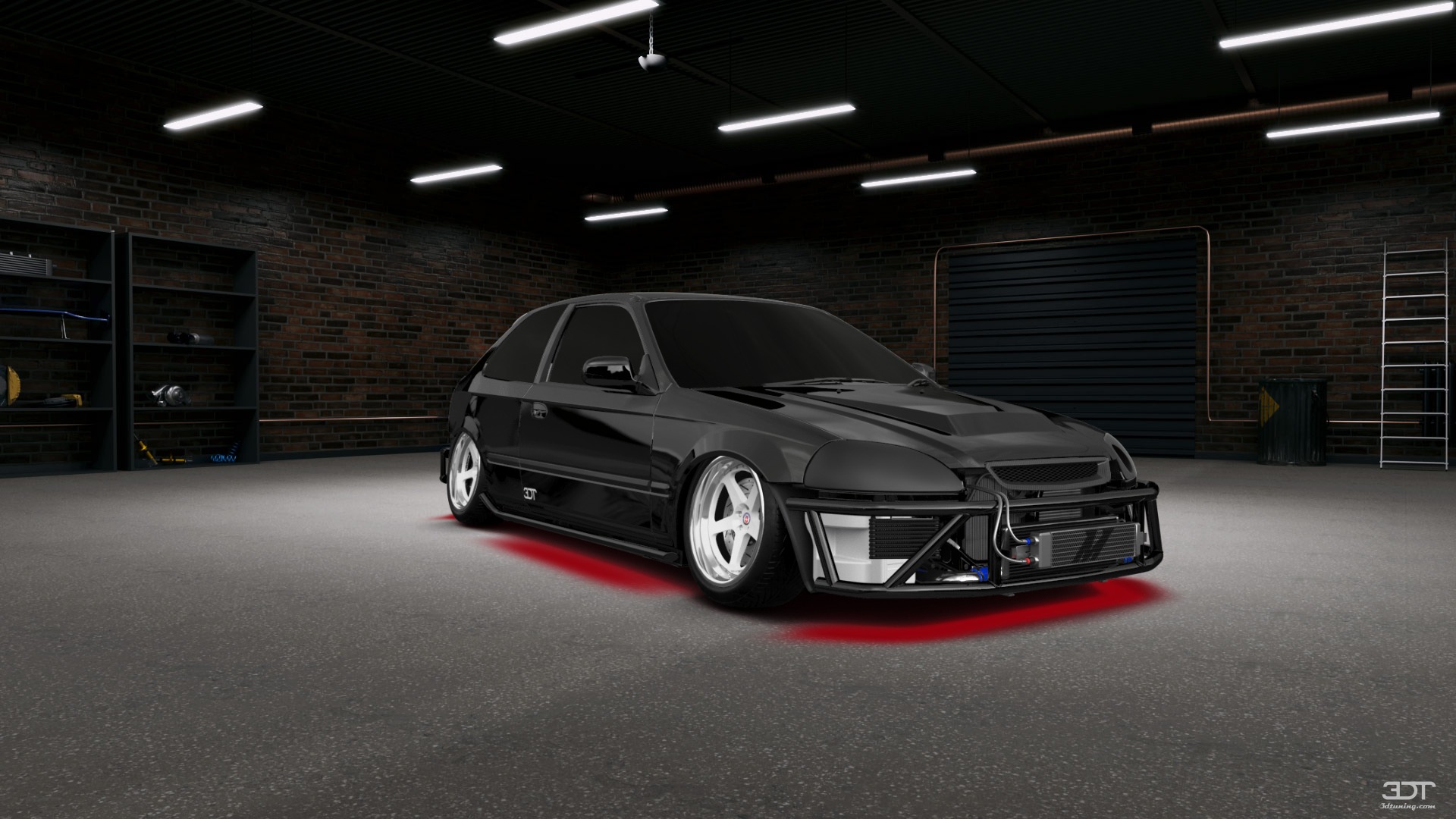 Honda Civic 3 Door Hatchback 1997 tuning