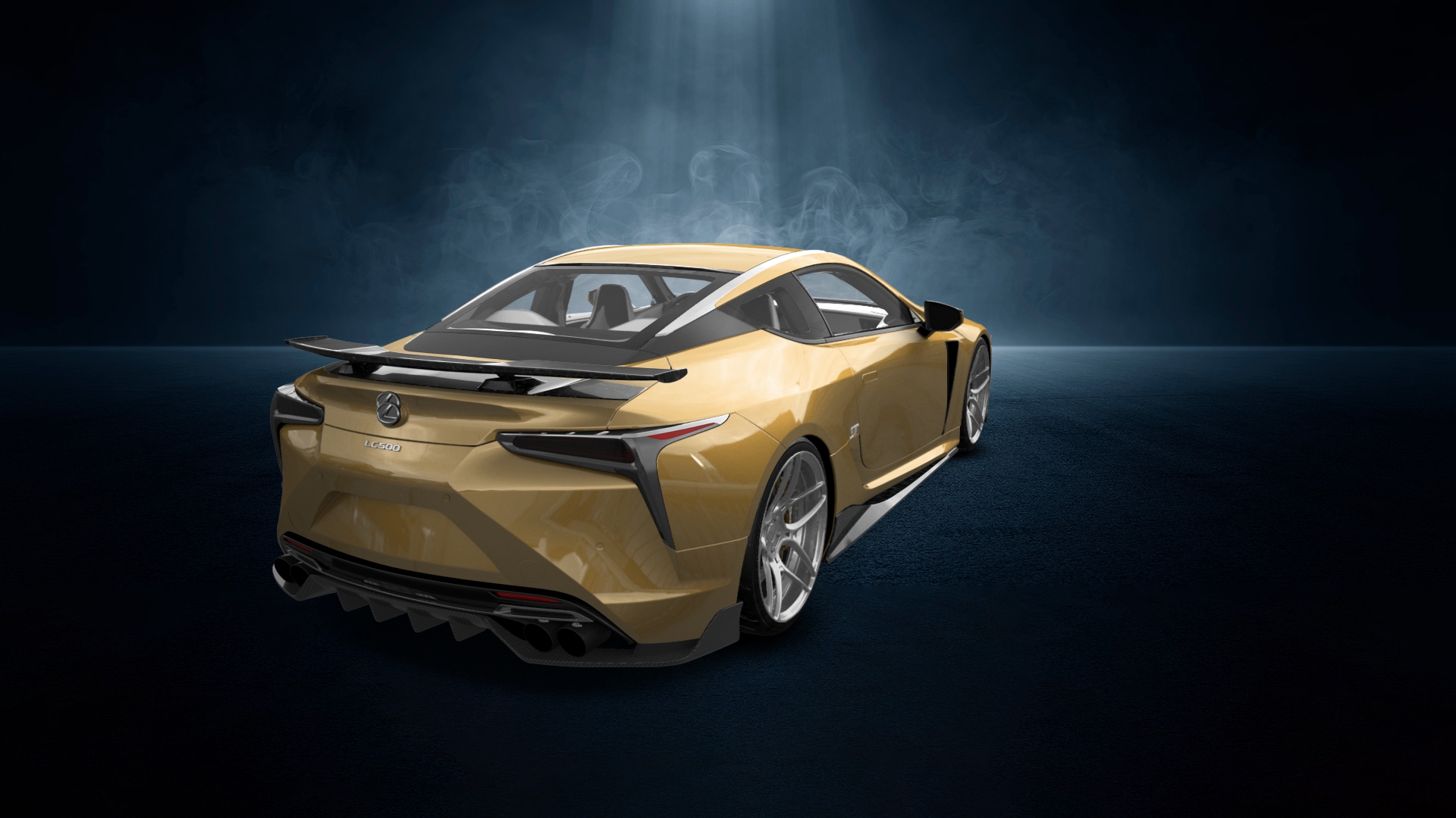 Lexus LC500 2 door fastback coupe 2017 tuning