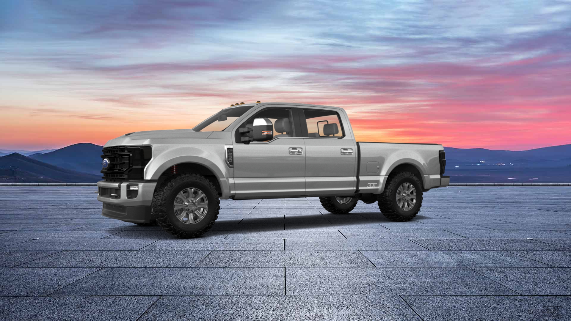 Ford F-250 4 Door pickup truck 2021 tuning