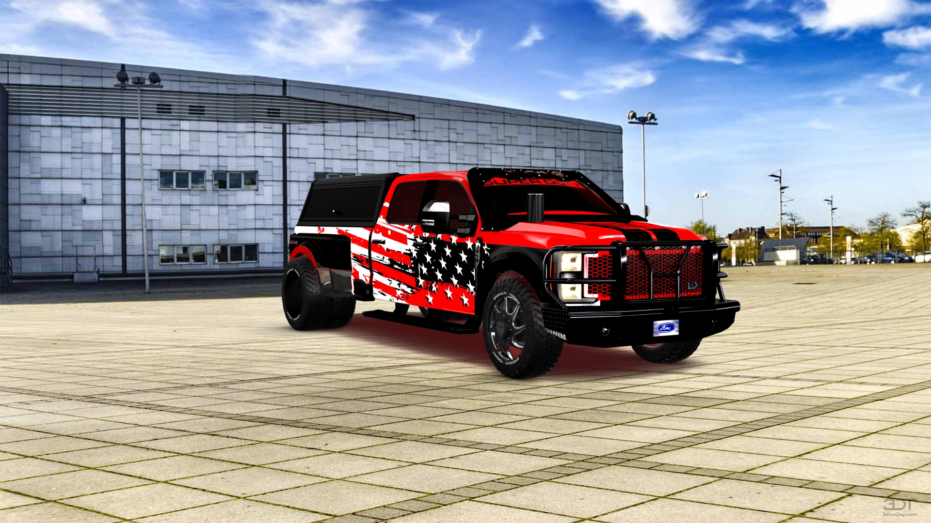 Ford F-350 DRW Crew Cab 4 Door pickup truck 2023 tuning