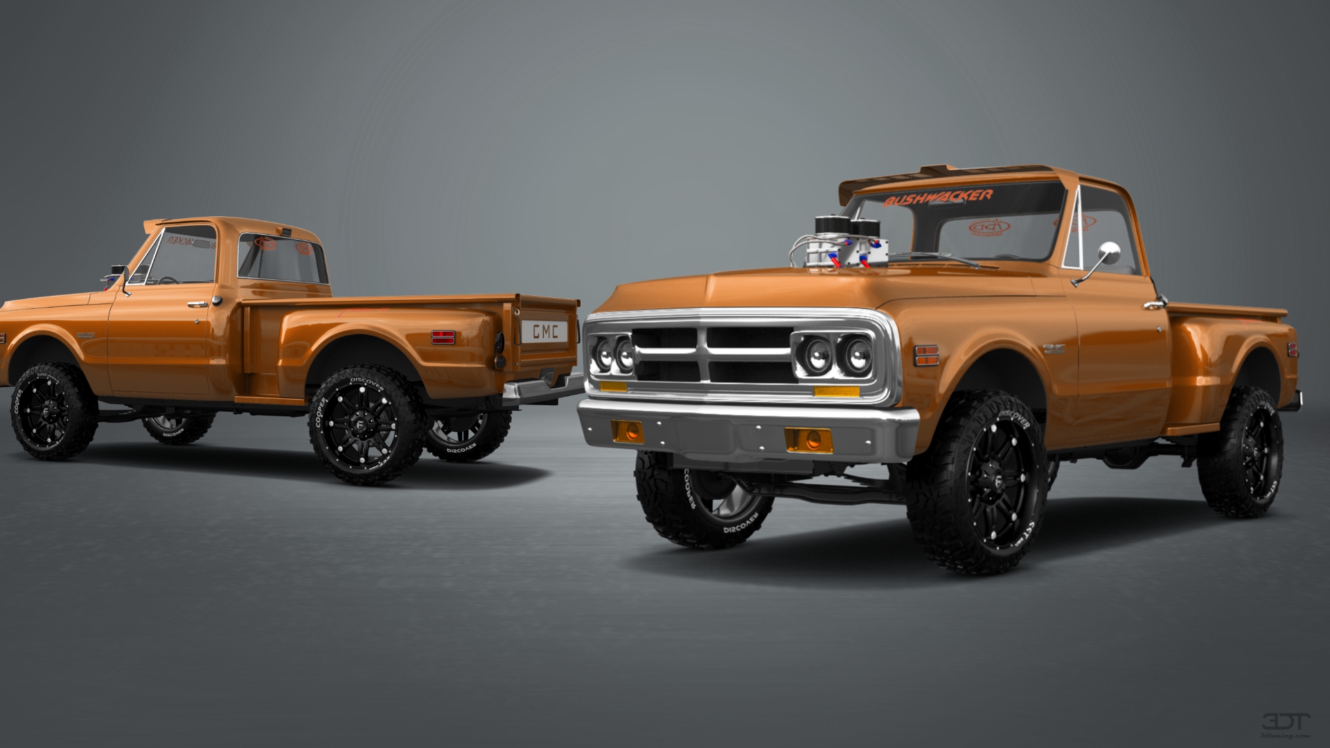 GMC K1500 2 Door pickup truck 1971 tuning