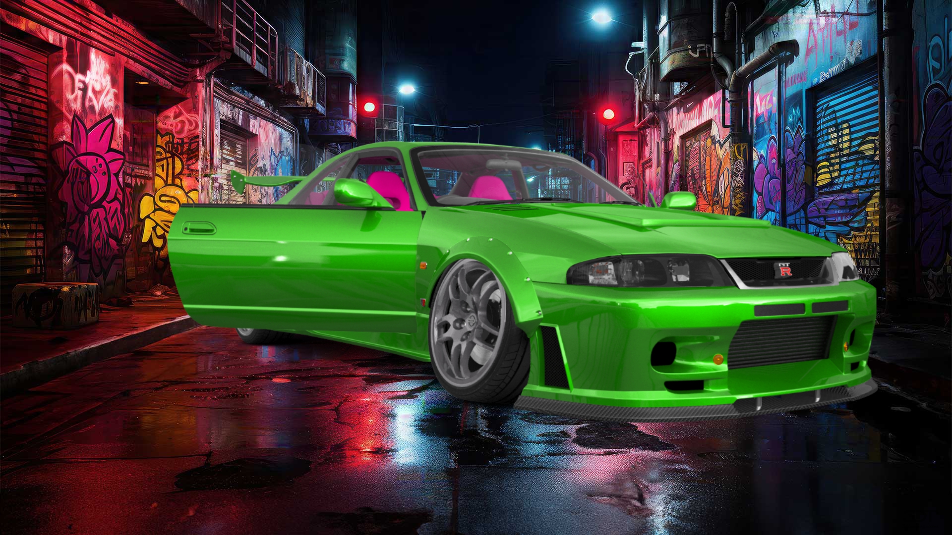 Nissan Skyline GT-R 2 Door Coupe 1995 tuning