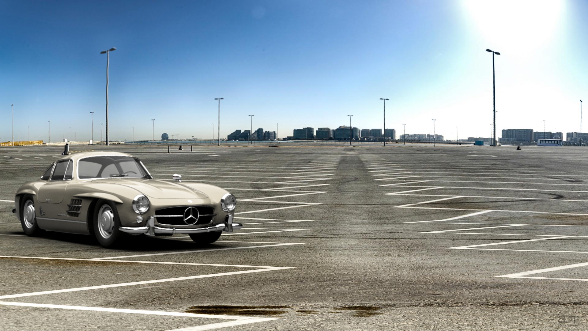 Mercedes 300SL Convertible 1954 tuning