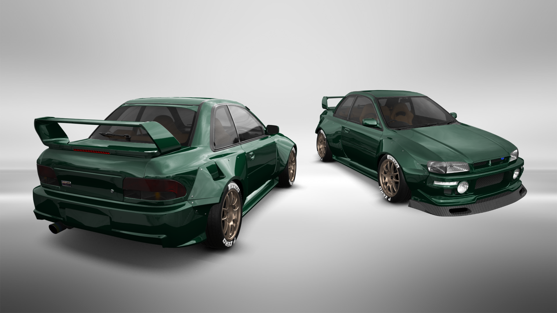Subaru Impreza WRX STI 22B 2 Door Coupe 2000