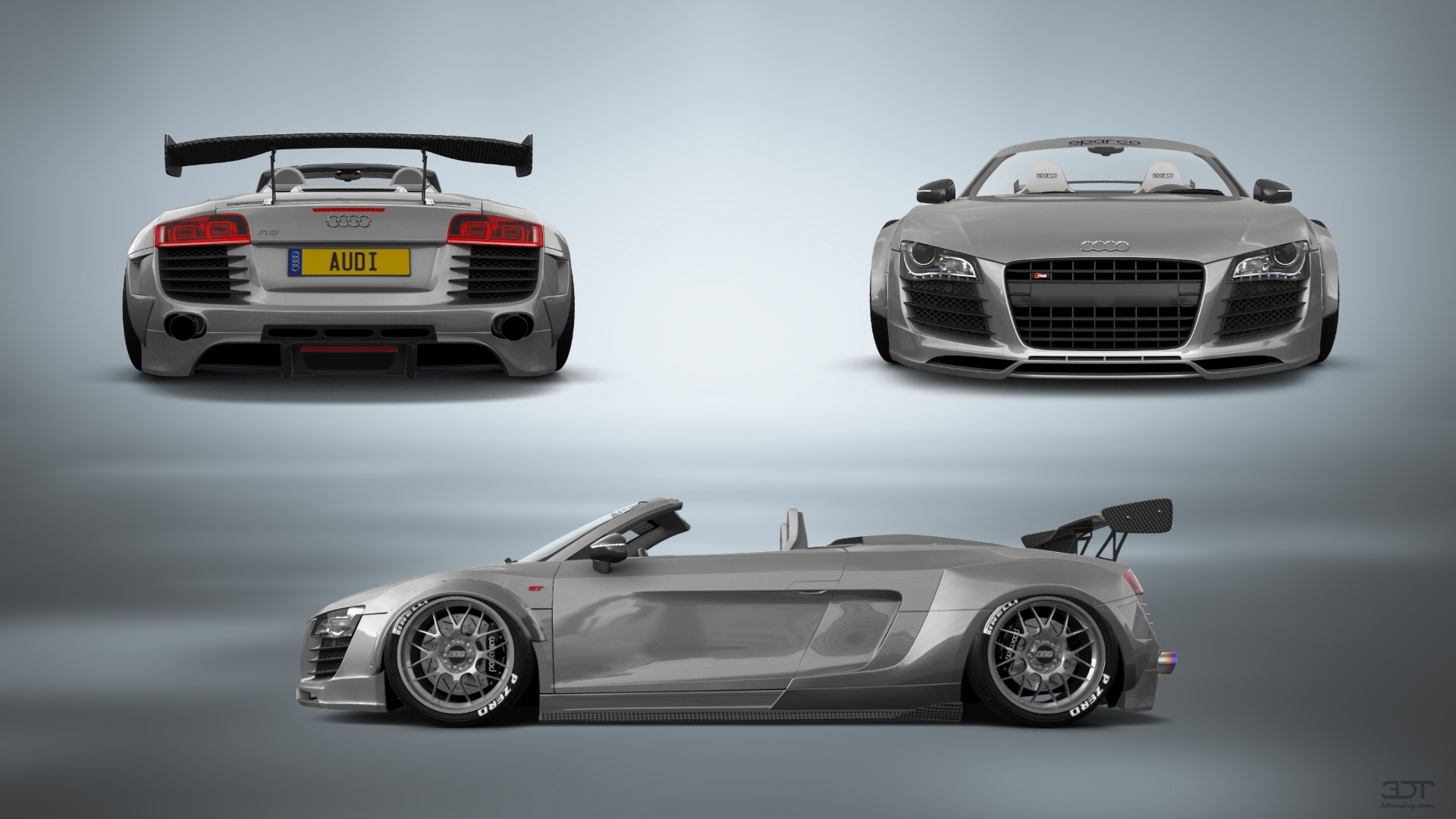 Audi R8 Spyder 2 Door Convertible 2008