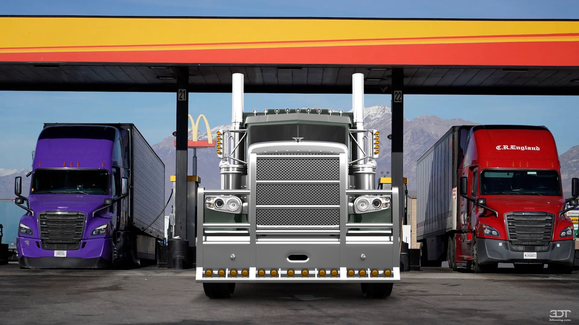 Peterbilt 389 Sleeper Cab Truck 2016