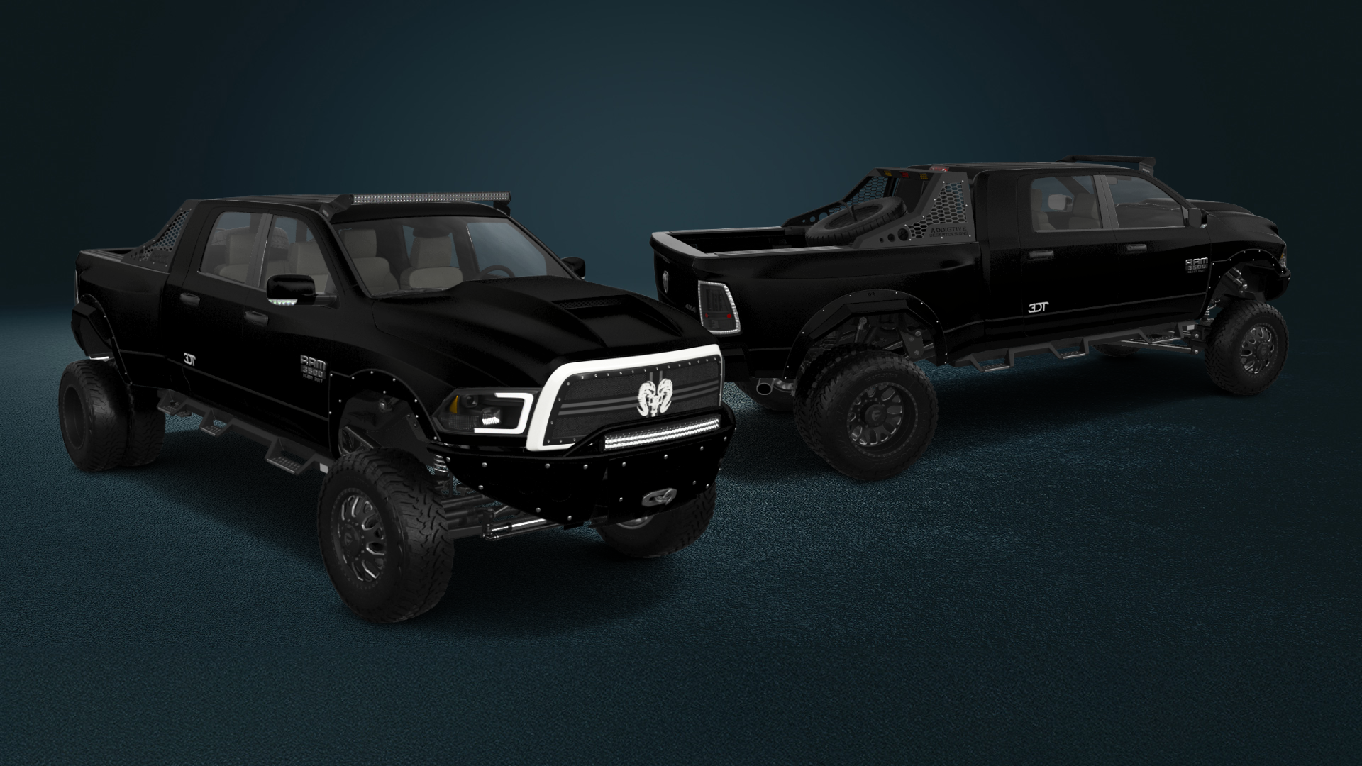 Dodge Ram 3500 4 Door Truck 2014