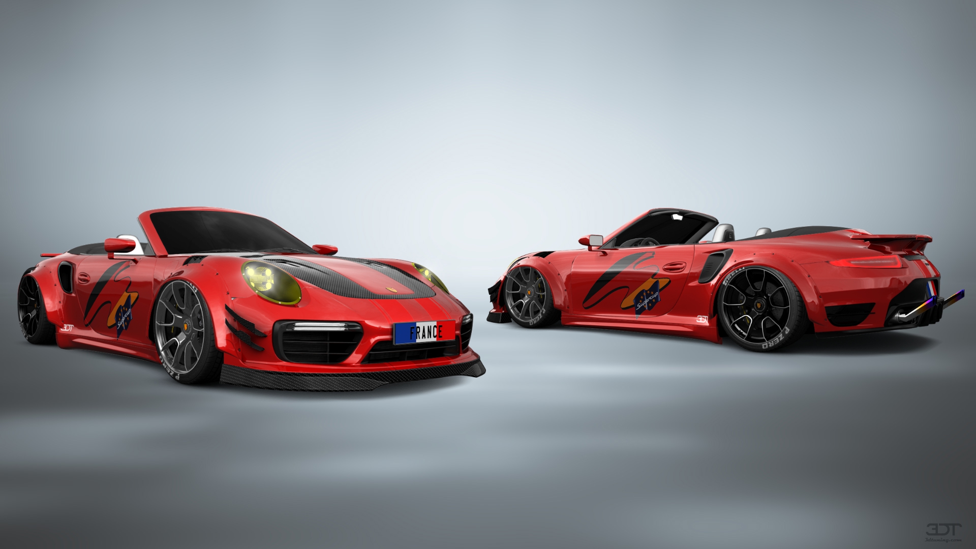 Porsche 911 Turbo S 2 Door Convertible 2014 tuning