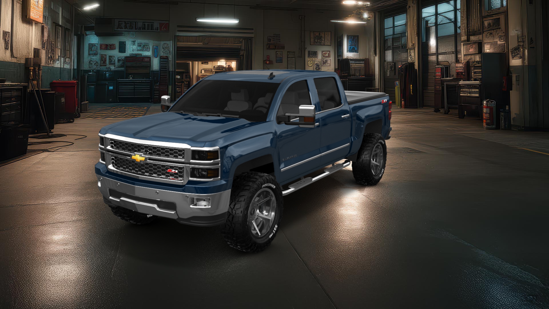 Chevrolet Silverado 1500 4 Door pickup truck 2014 Images
