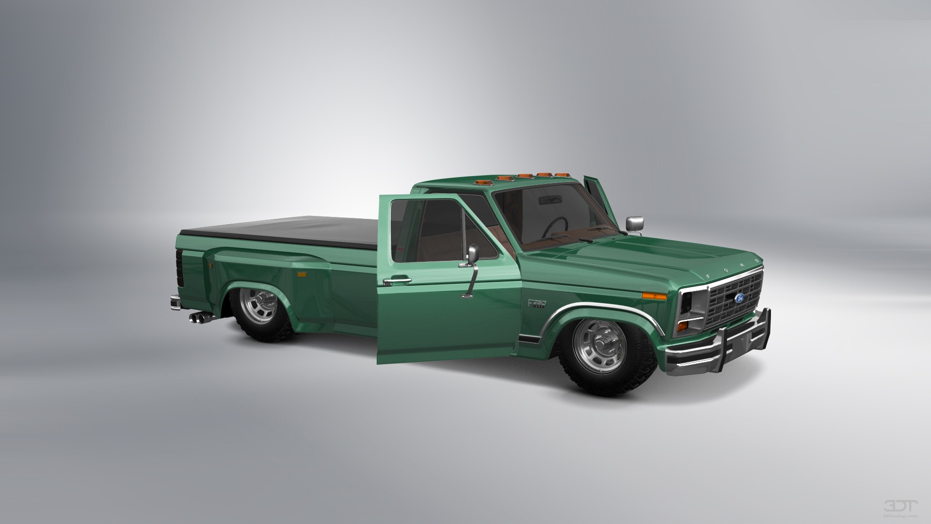 Ford F-350 Dually Regular Cab 2 Door pickup truck 1980 tuning