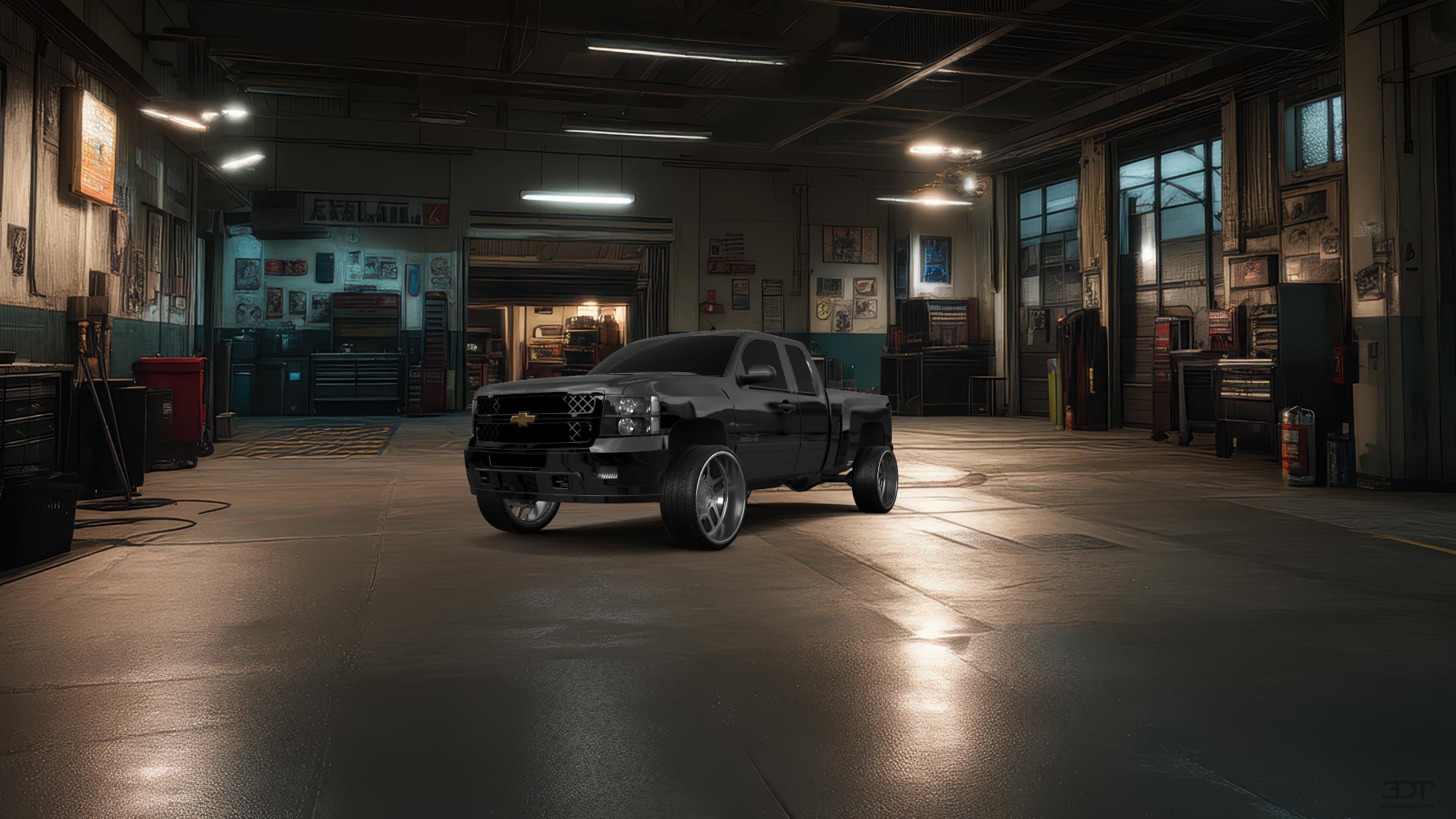 Chevrolet Silverado 2500 HD Extended Cab Pickup Truck 2007