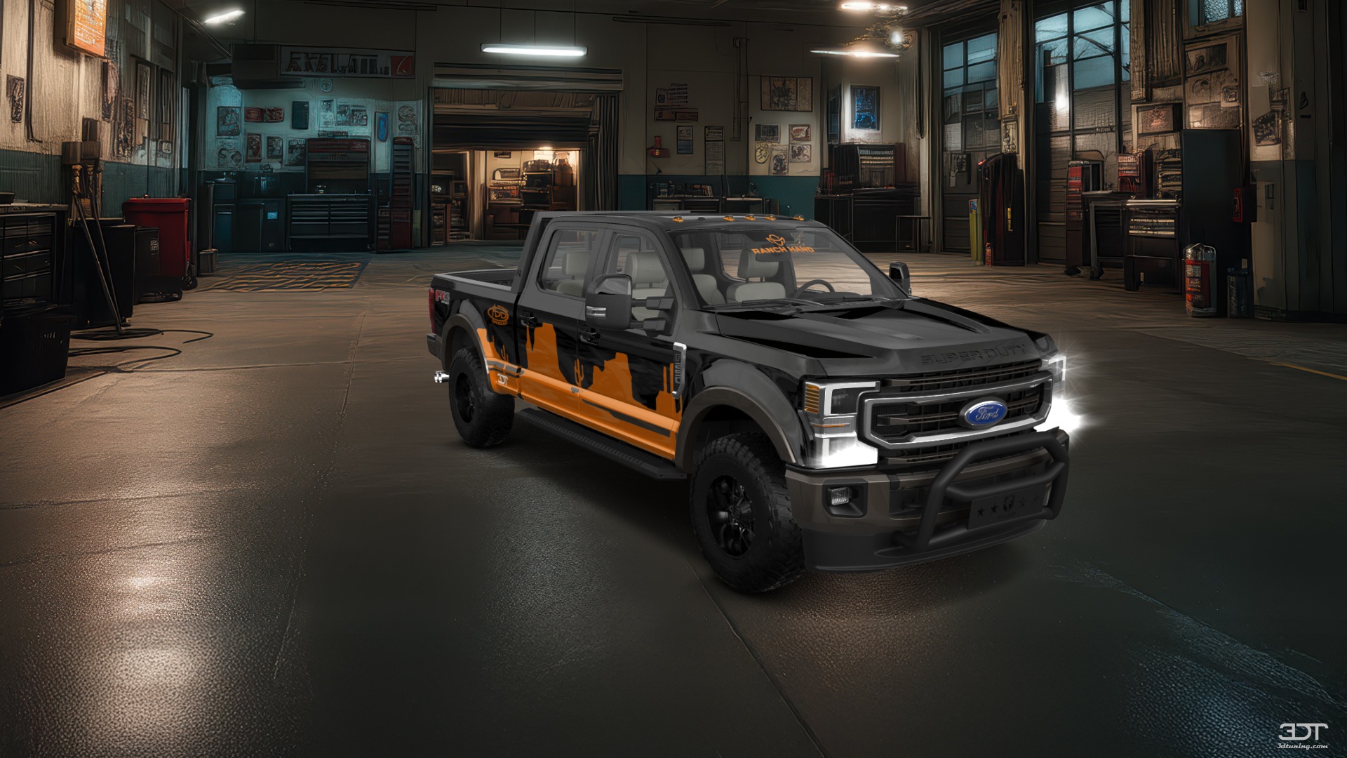 Ford F-250 4 Door pickup truck 2021 tuning