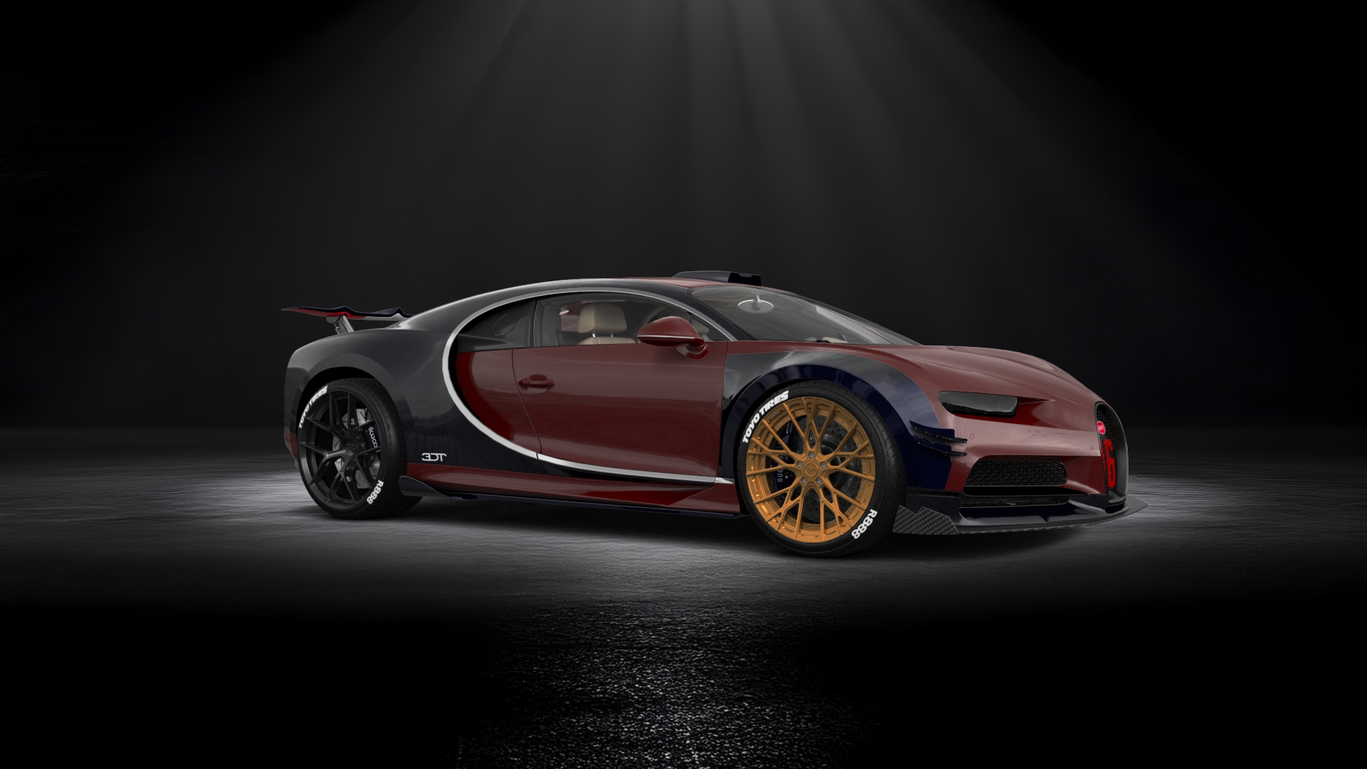 Bugatti Chiron 2 Door Coupe 2016 tuning