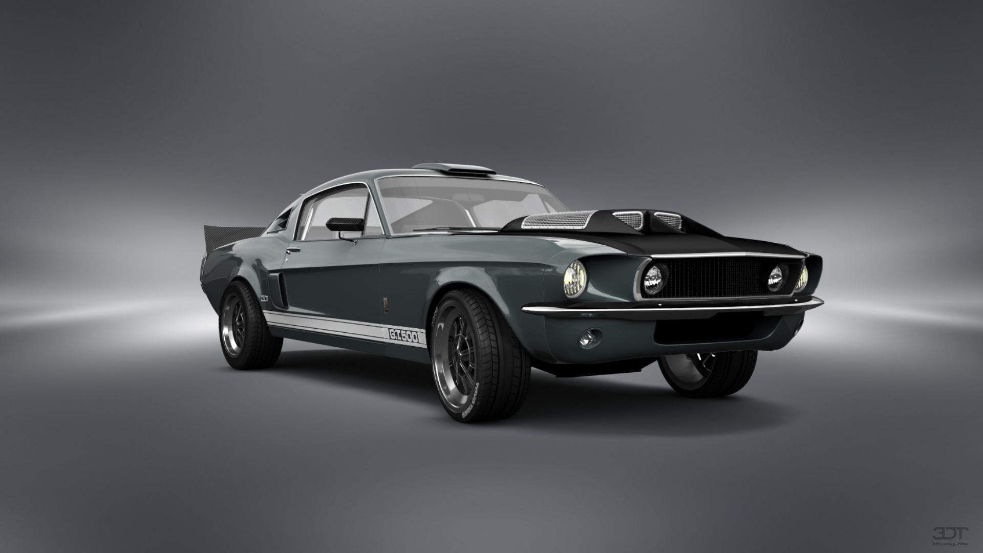 Mustang GT500 2 Door Coupe 1968 tuning