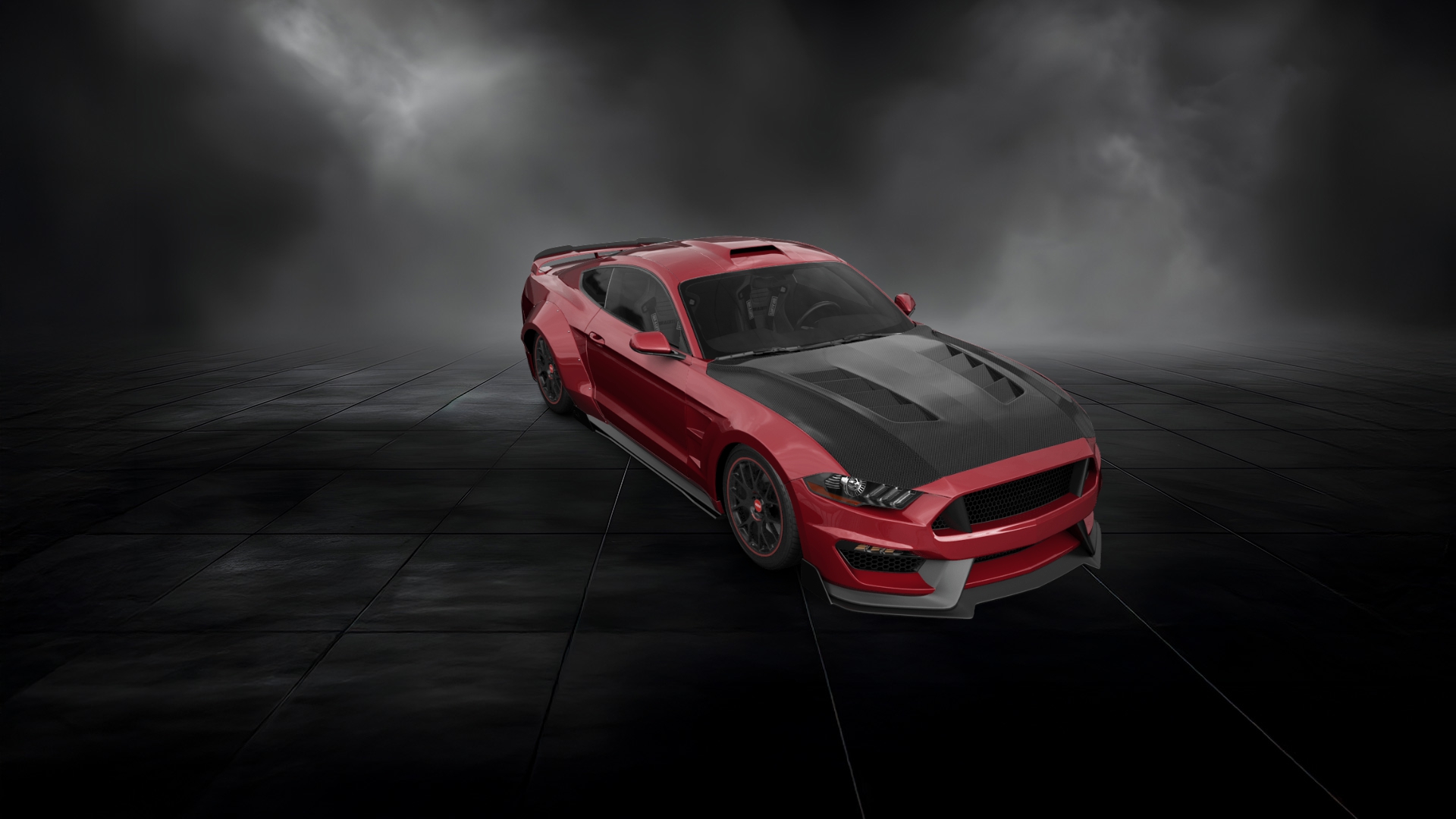 Ford Mustang Ecoboost 2 Door Coupe 2018 tuning
