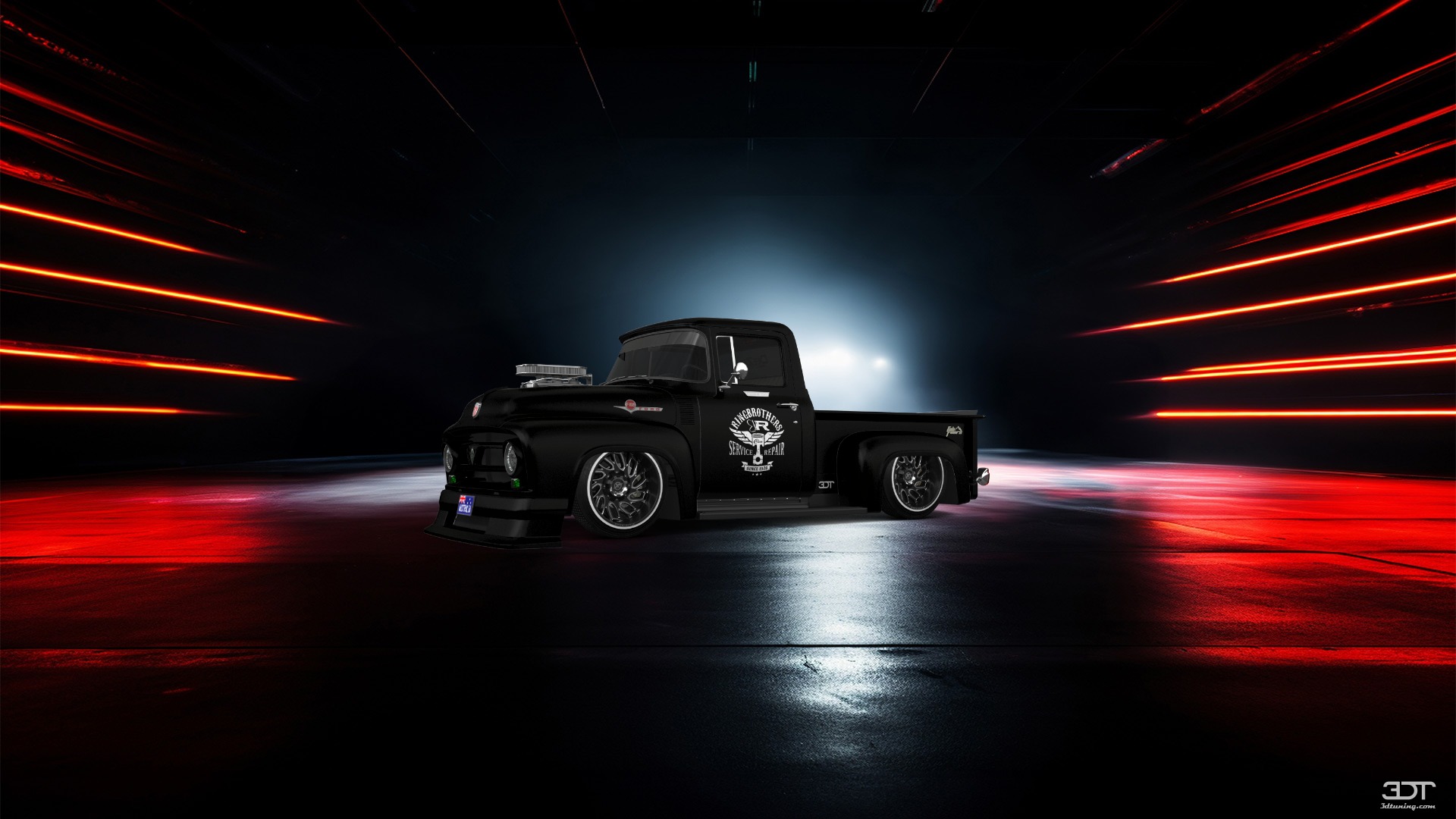 Ford F-100 2 Door truck 1956