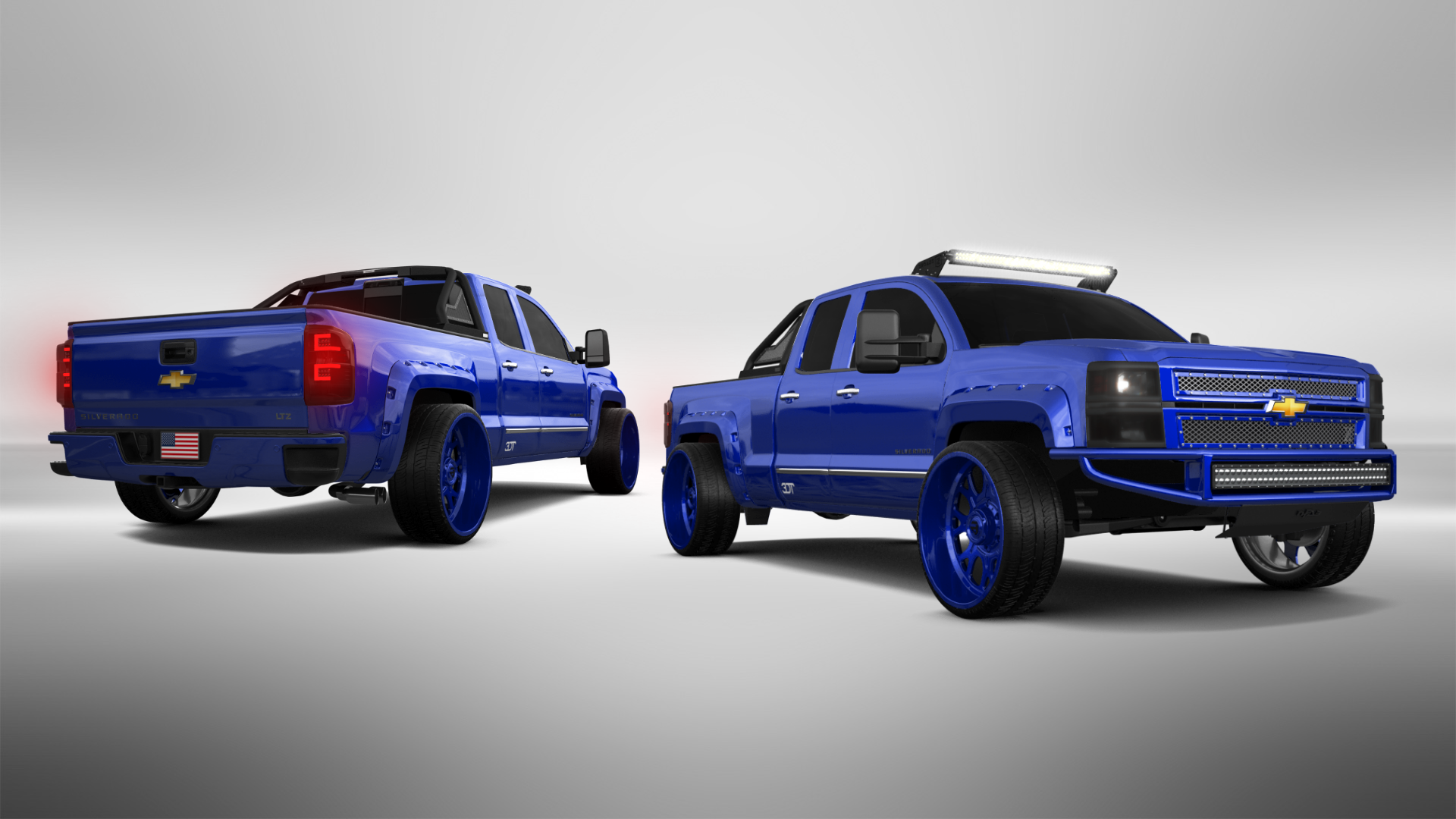 Chevrolet Silverado 1500 6.5 ft box 4 Door pickup truck 2014 tuning