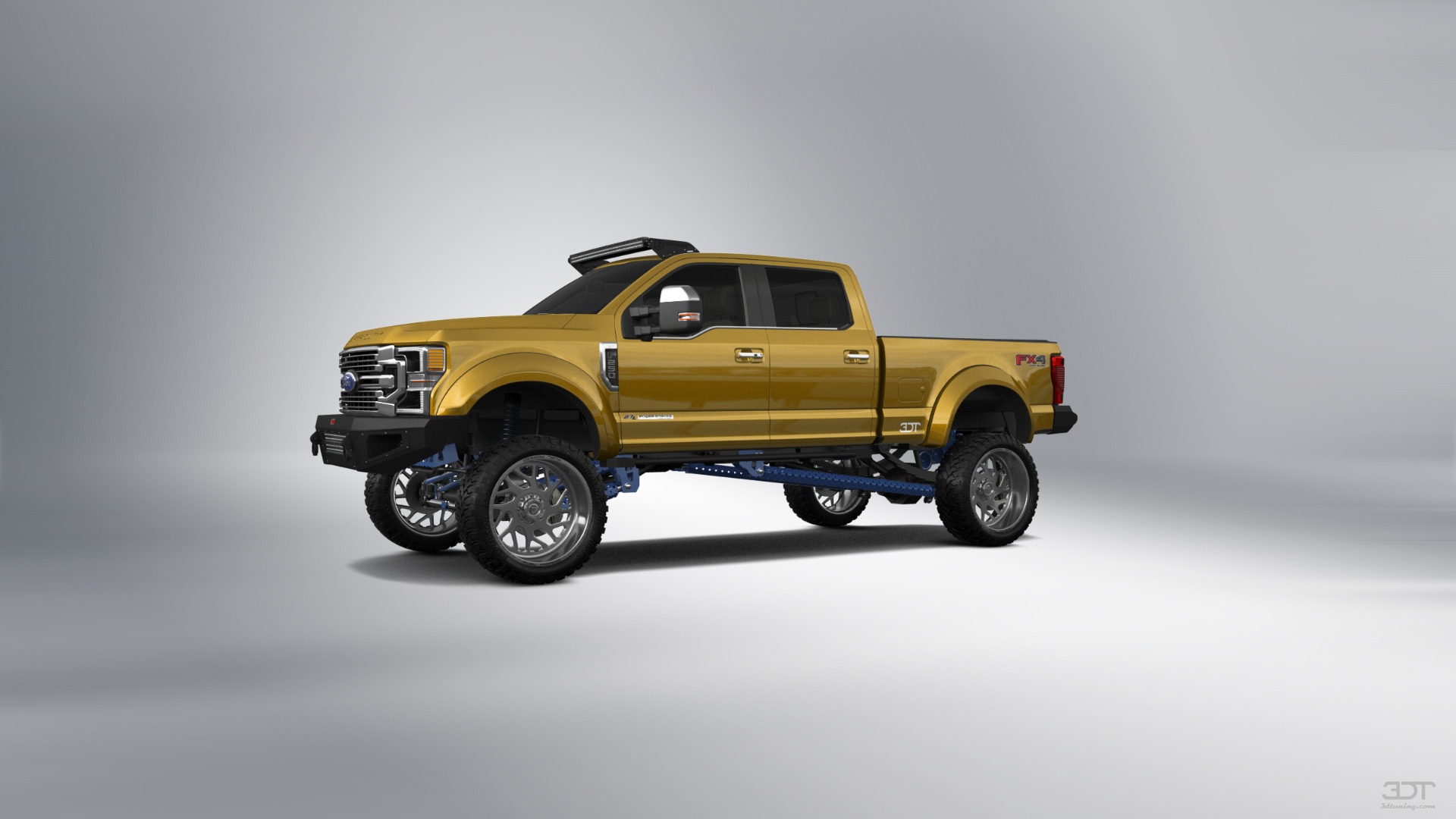 Tuning Ford F-250 4 Door pickup truck 2021