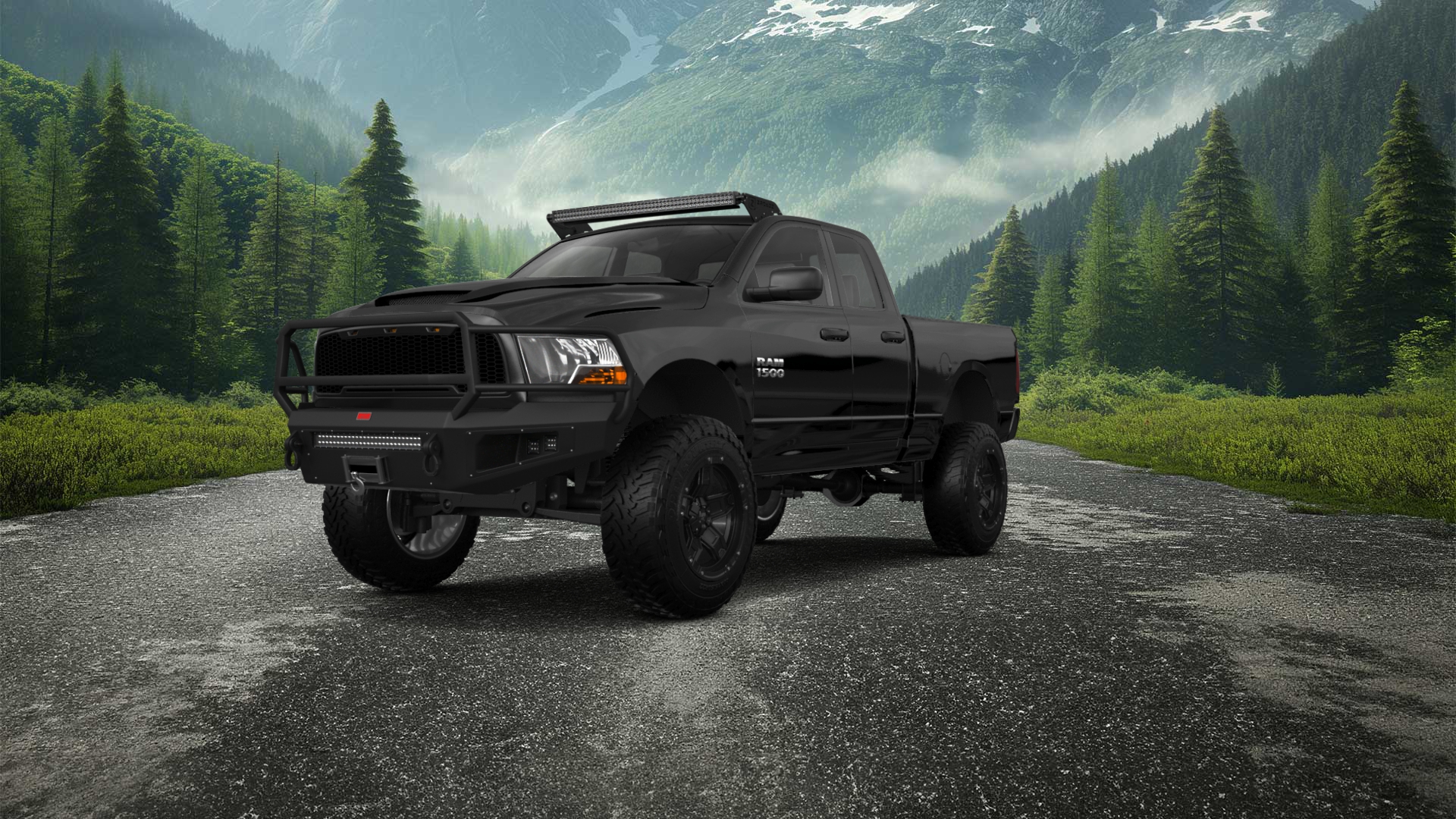 Dodge Ram 1500 6.4' box Extended Cab 4 Door pickup truck 2009