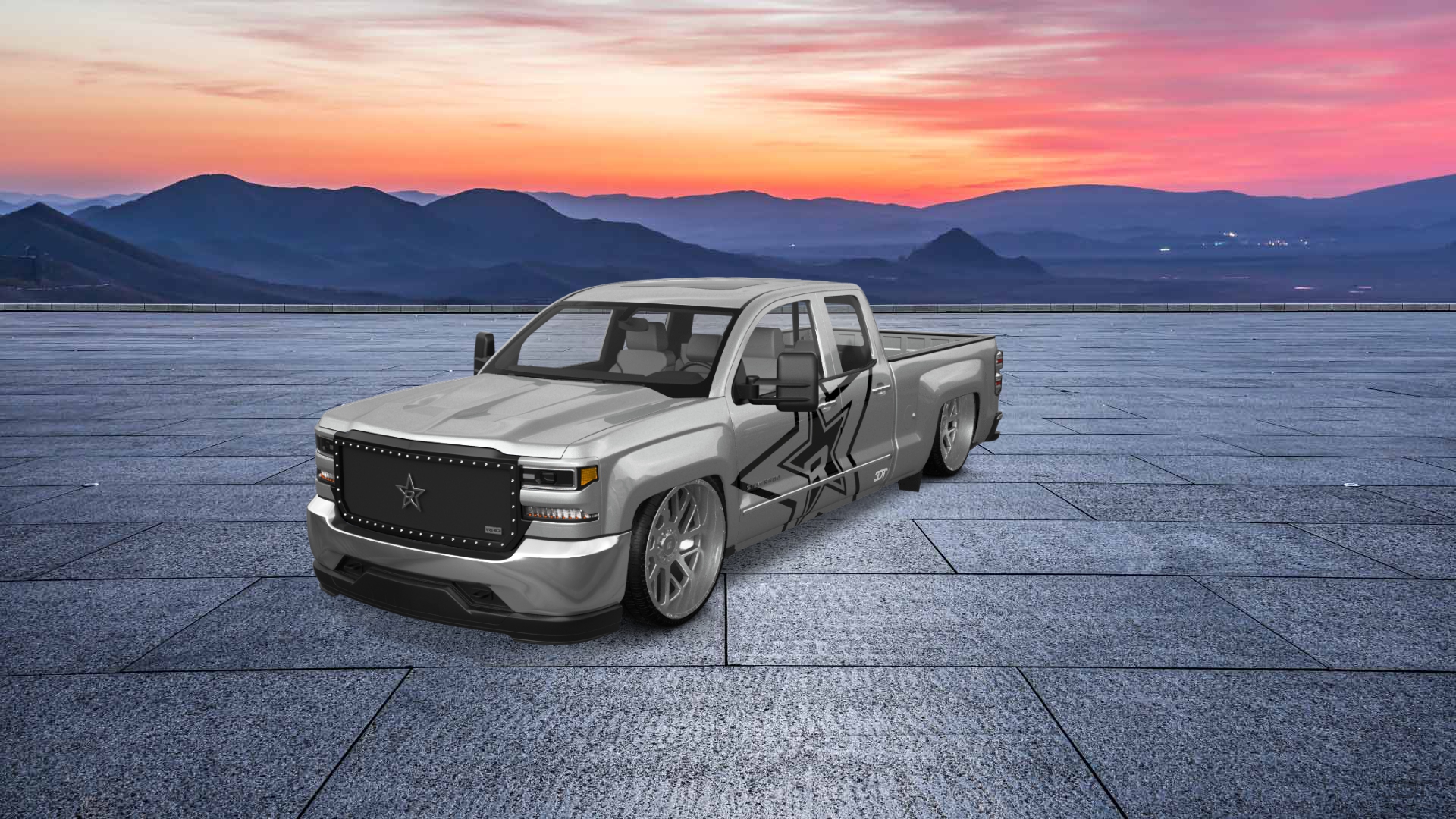 Chevrolet Silverado 1500 6.5 ft box 4 Door pickup truck 2016 tuning