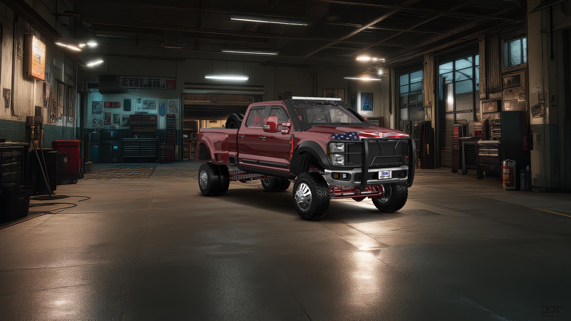 Ford F-350 DRW Crew Cab 4 Door pickup truck 2023 tuning