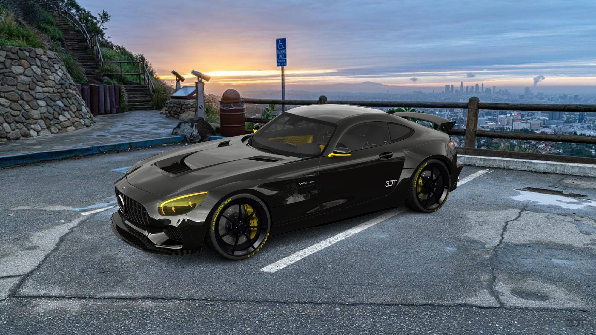 Mercedes AMG GT 2 door fastback coupe 2016