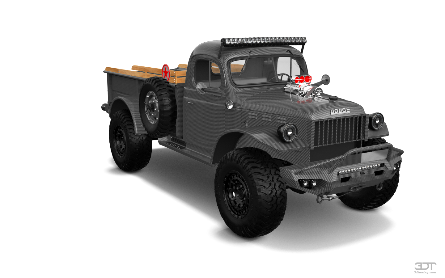 Dodge Power Wagon 2 Door pickup truck 1947