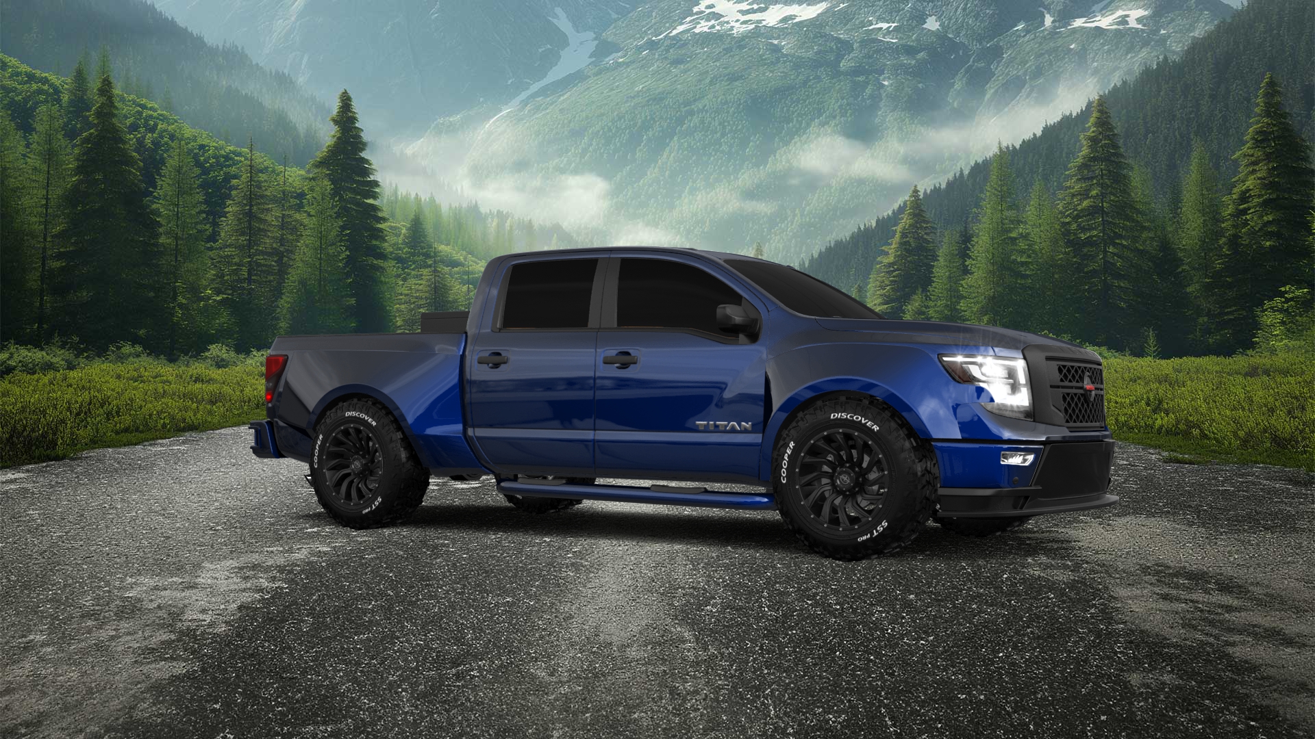 Nissan Titan 4 Door pickup truck 2021
