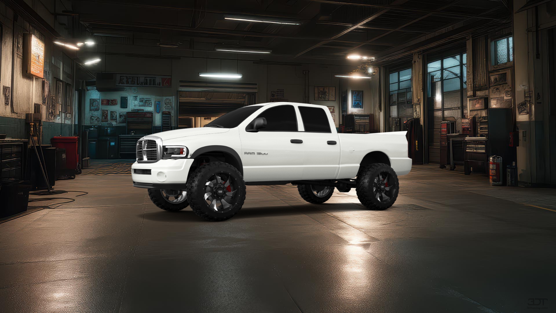 Dodge Ram 1500 6.4 ft box 4 Door pickup truck 2002 tuning