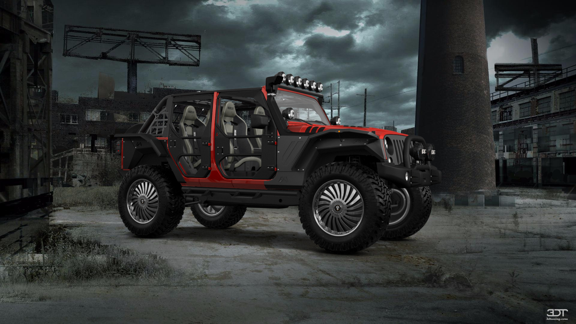 Jeep Wrangler Unlimited JK Rubicon Recon 4 Door SUV 2017 tuning