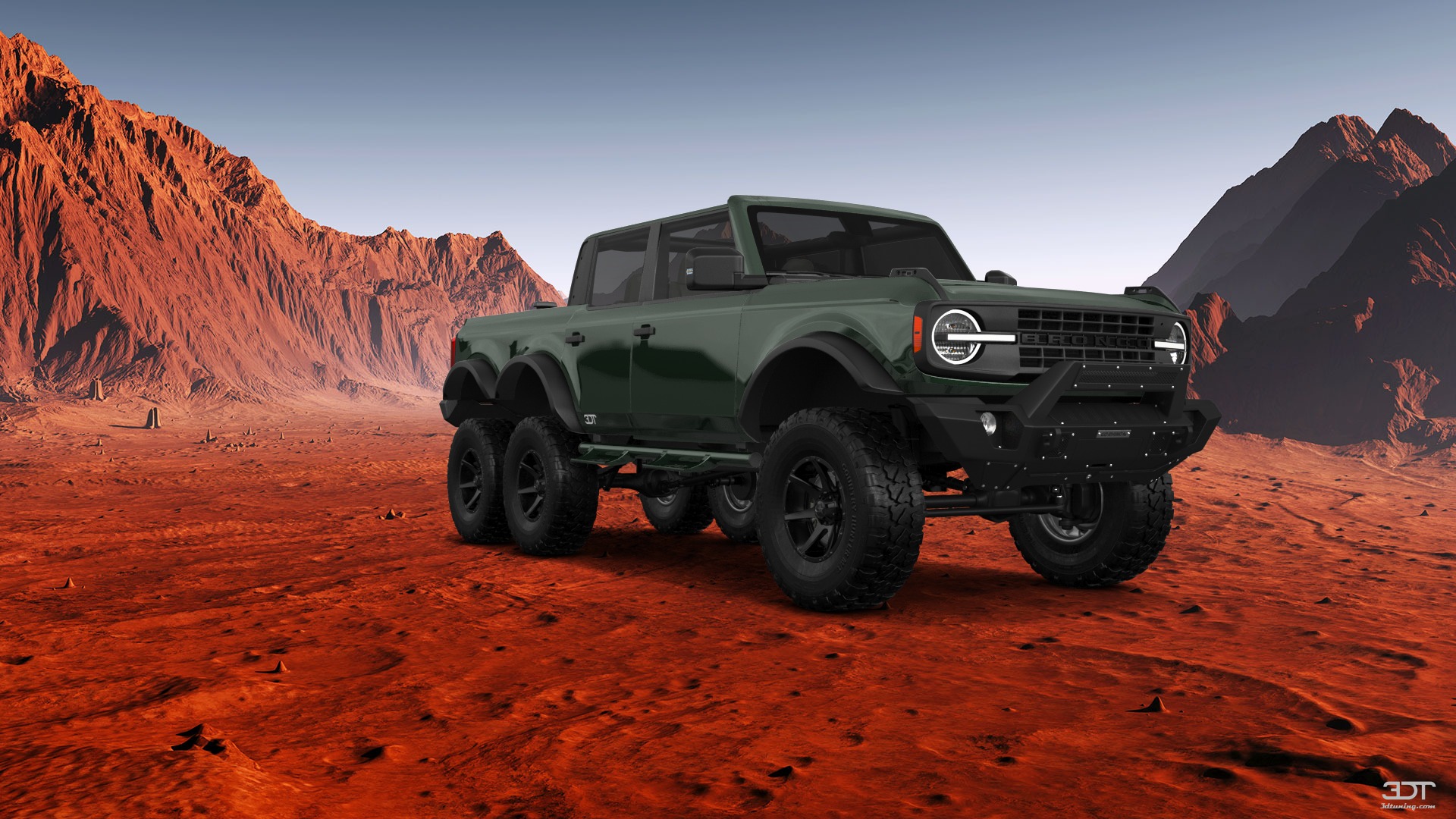 Ford Bronco 6X6 4 Door pickup truck 2021