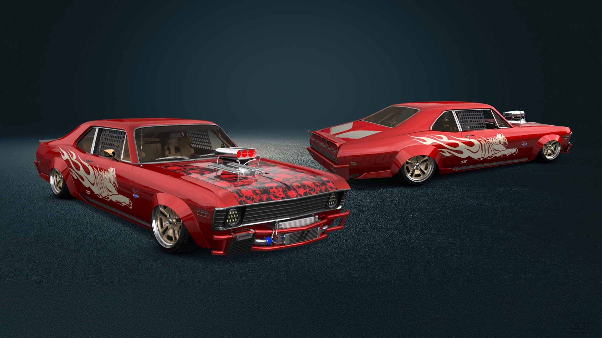 Chevrolet Chevy II Nova 2 Door Coupe 1968