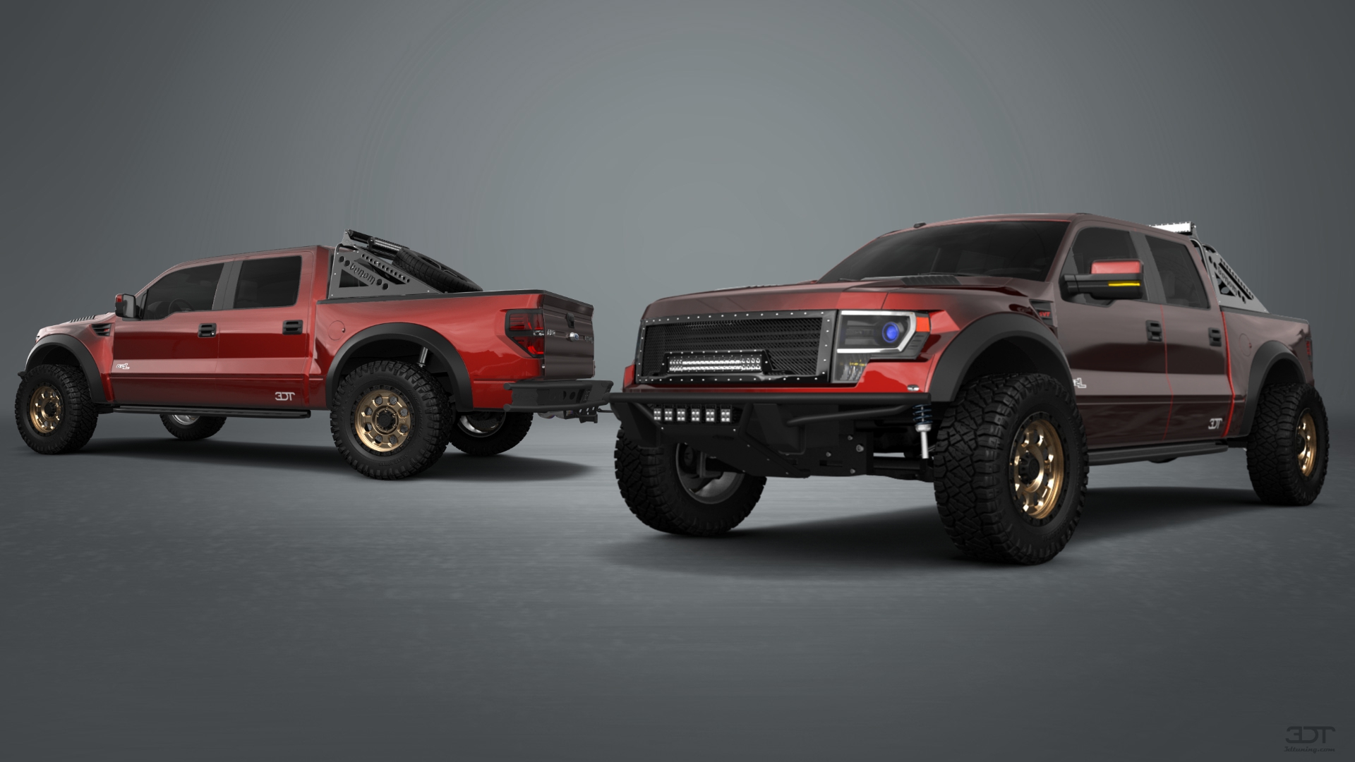 Ford F-150 SVT Raptor 4 Door pickup truck 2013 tuning