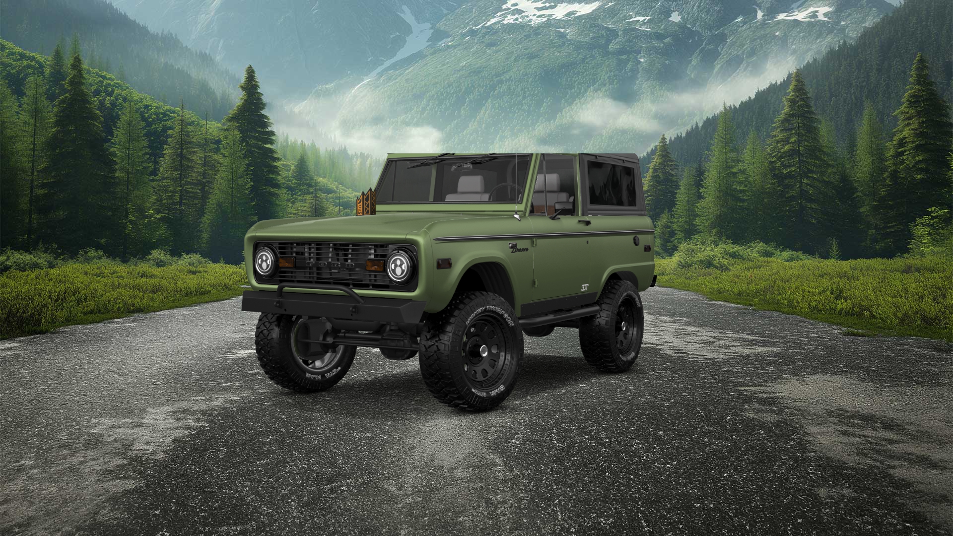 Ford Bronco 3 Door SUV 1965 Images