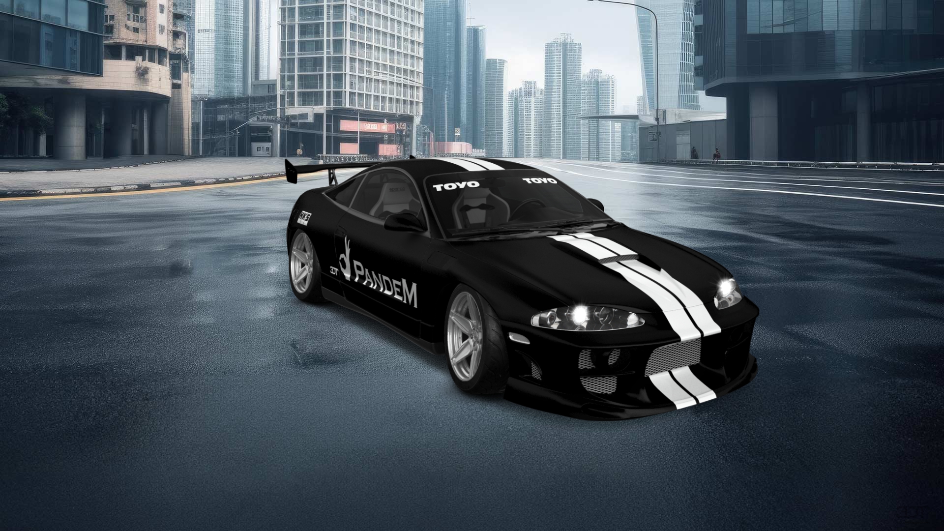 Mitsubishi Eclipse GSX Coupe 1995 tuning