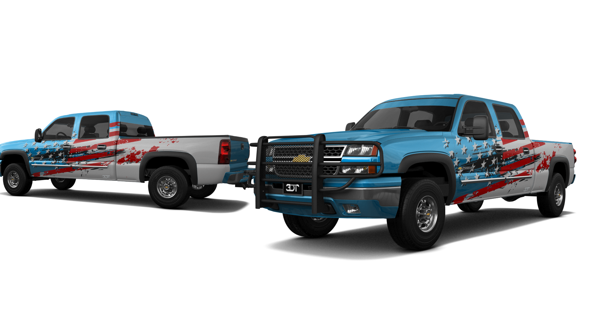 Tuning Chevrolet Silverado 2500 HD Long Box 4 Door pickup truck 2002