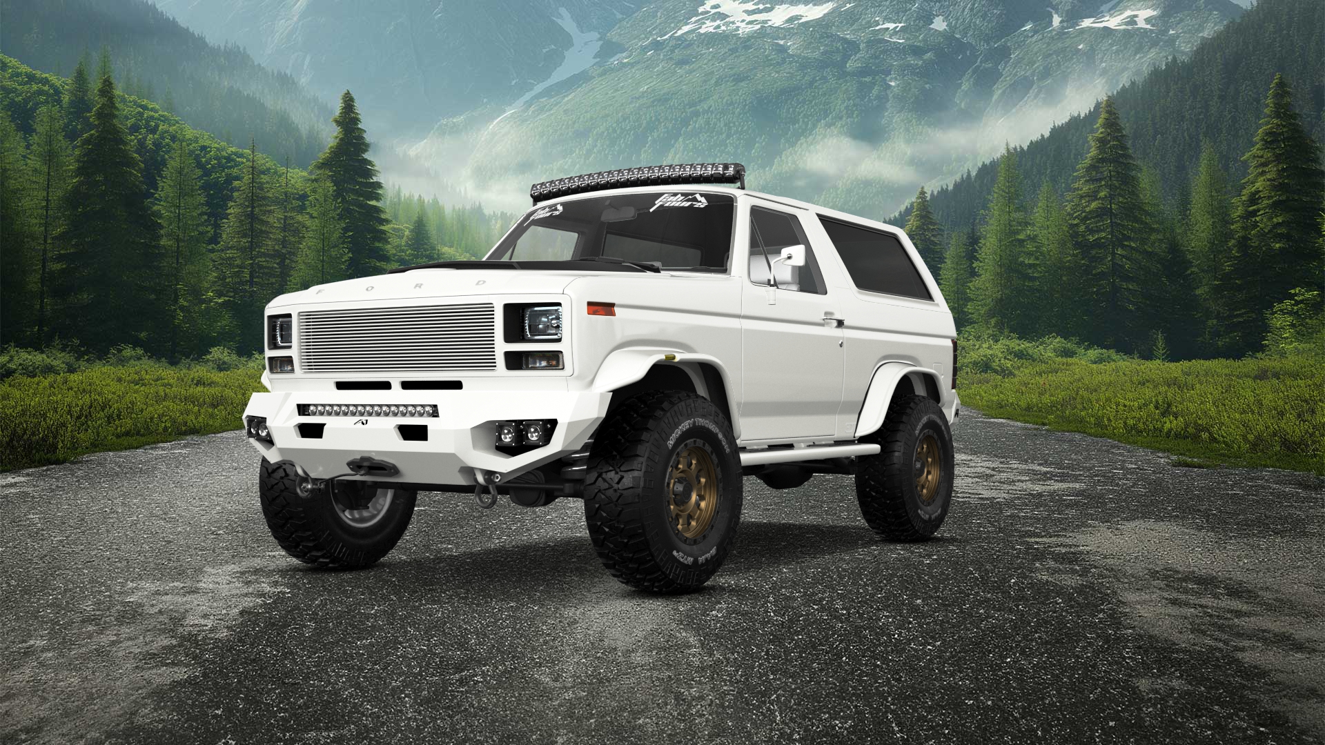 Ford Bronco 3 Door SUV 1980