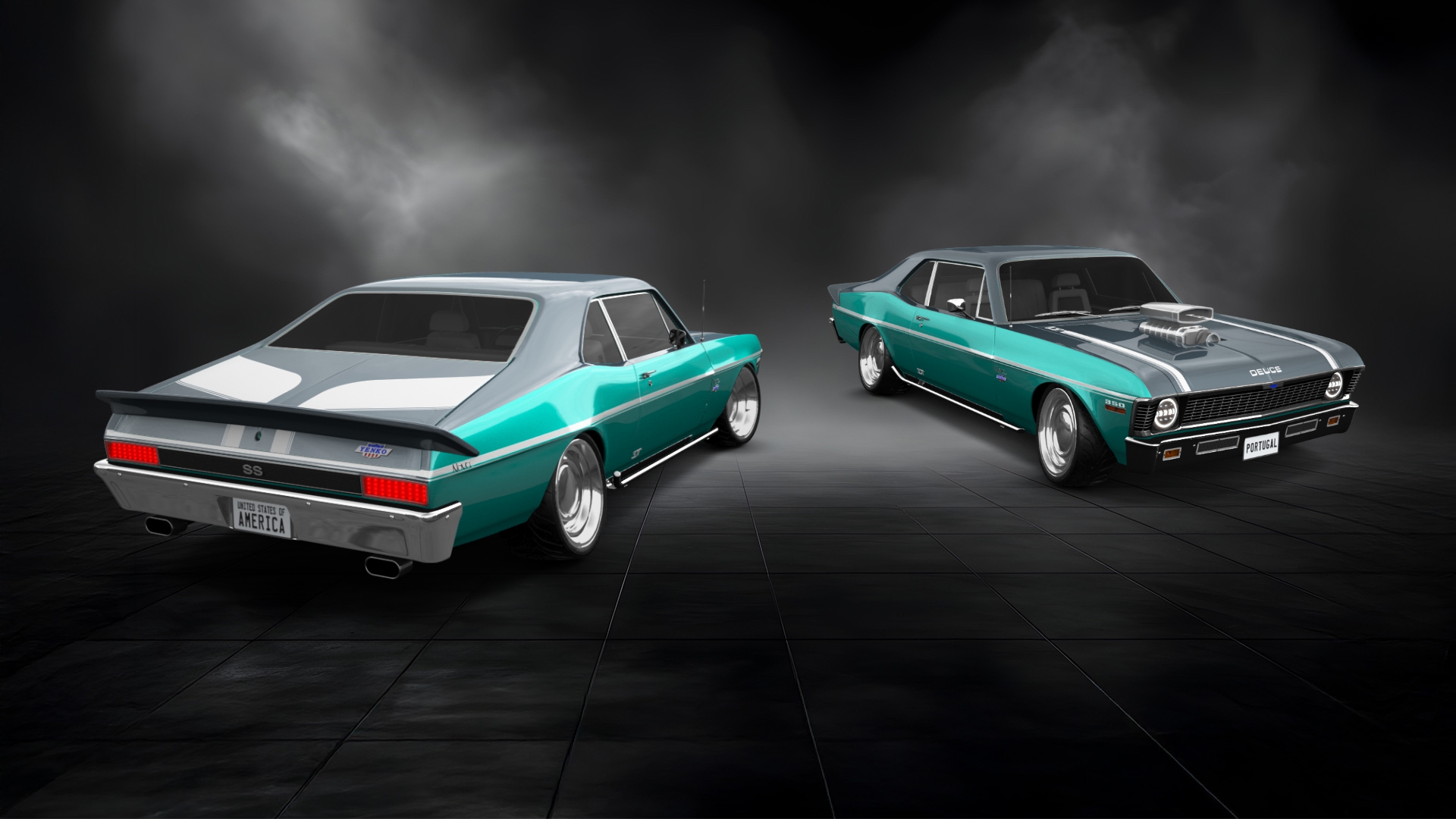 Chevrolet Chevy II Nova 2 Door Coupe 1968