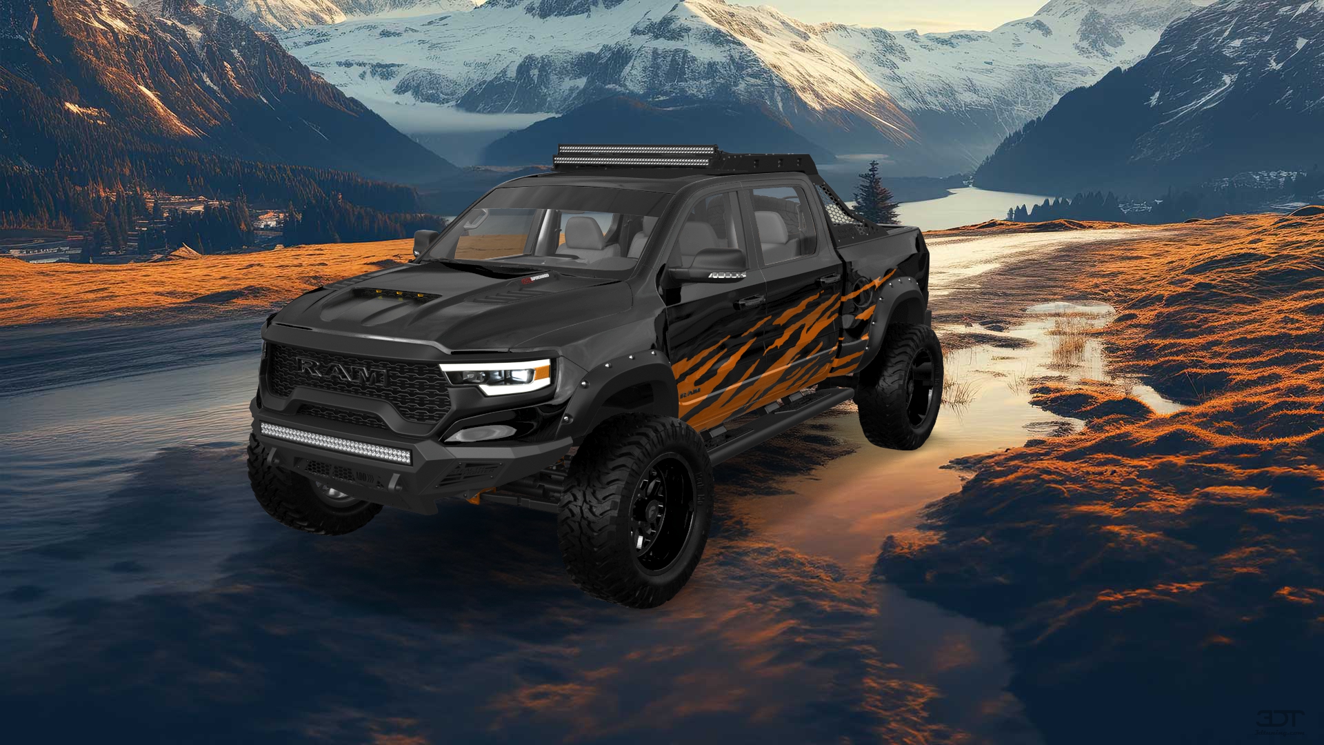 Dodge Ram 1500 TRX 4 Door pickup truck 2021 tuning