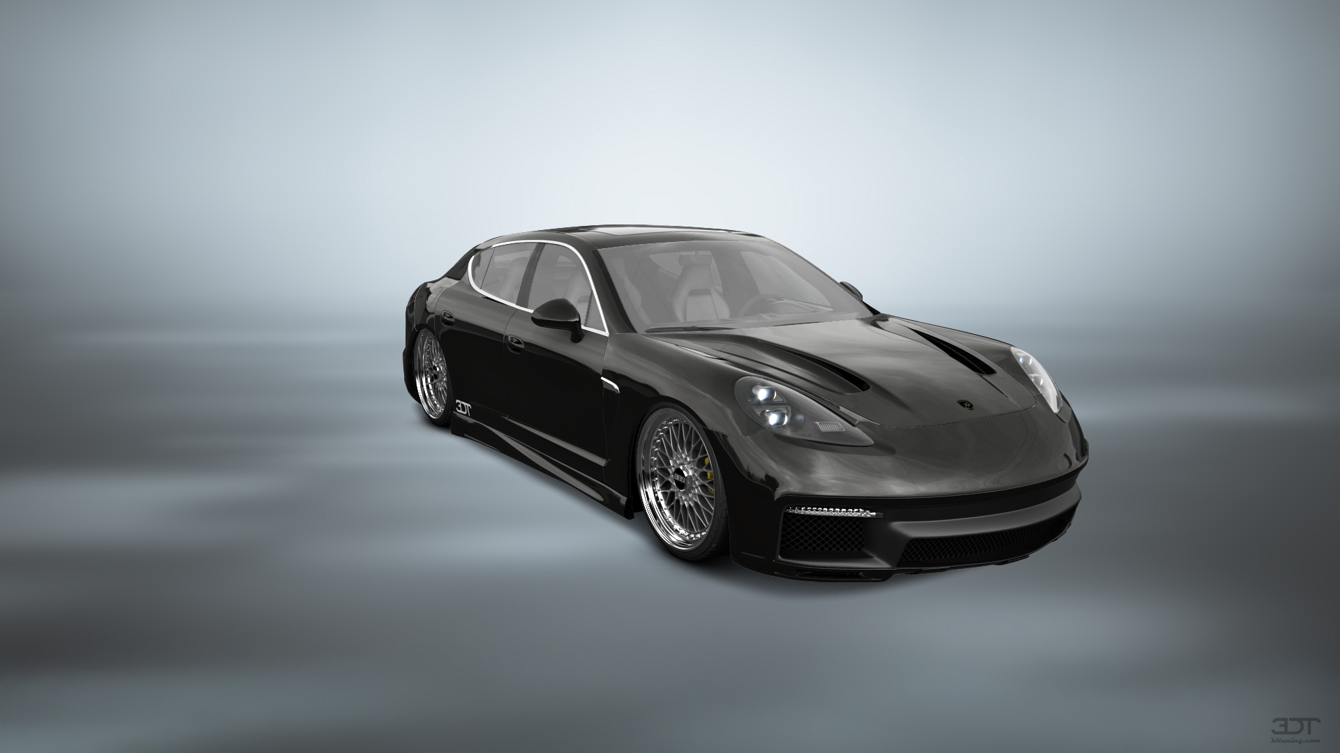 Porsche Panamera 4 door fastback saloon 2011 tuning