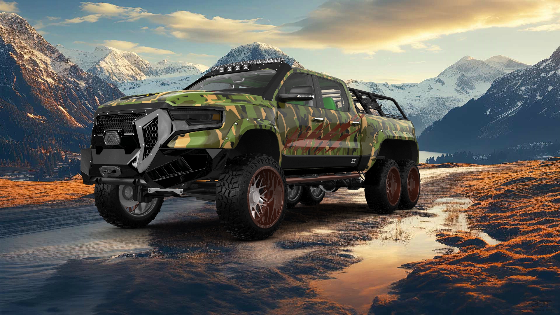 Dodge Ram Hennessey Mammoth 6X6 Truck 2021