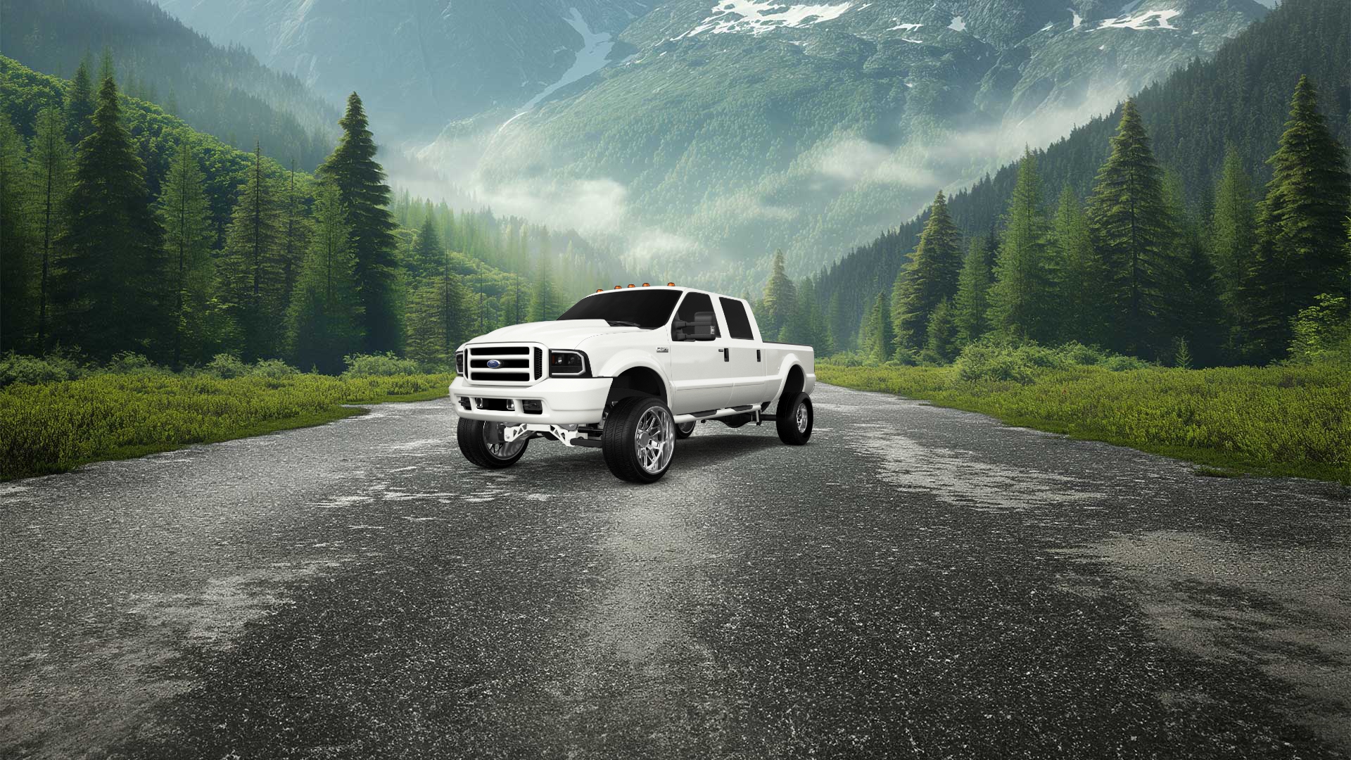Ford F-250 Crew Cab 4 Door pickup truck 1999