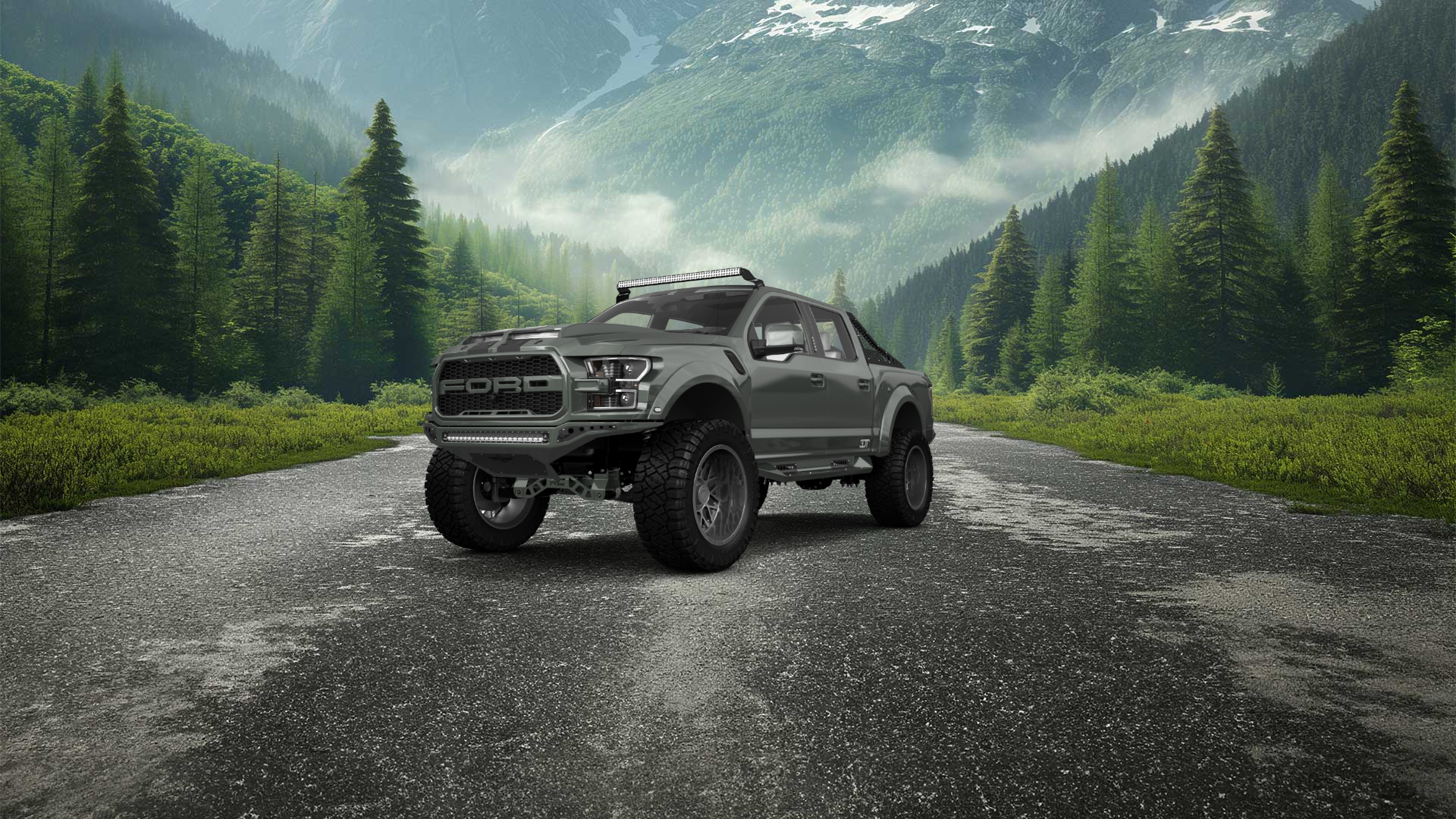 Ford F-150 Raptor 4 Door pickup truck 2017
