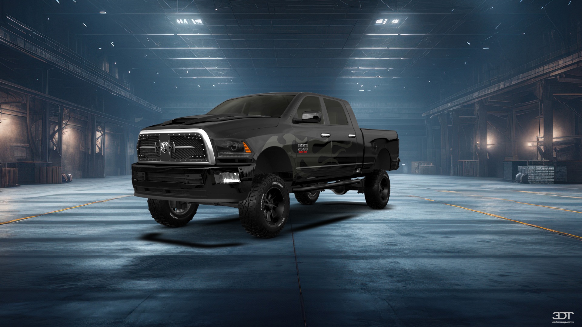 Dodge Ram 2500 Mega Cab 6.4 ft box 4 Door pickup truck 2010 tuning
