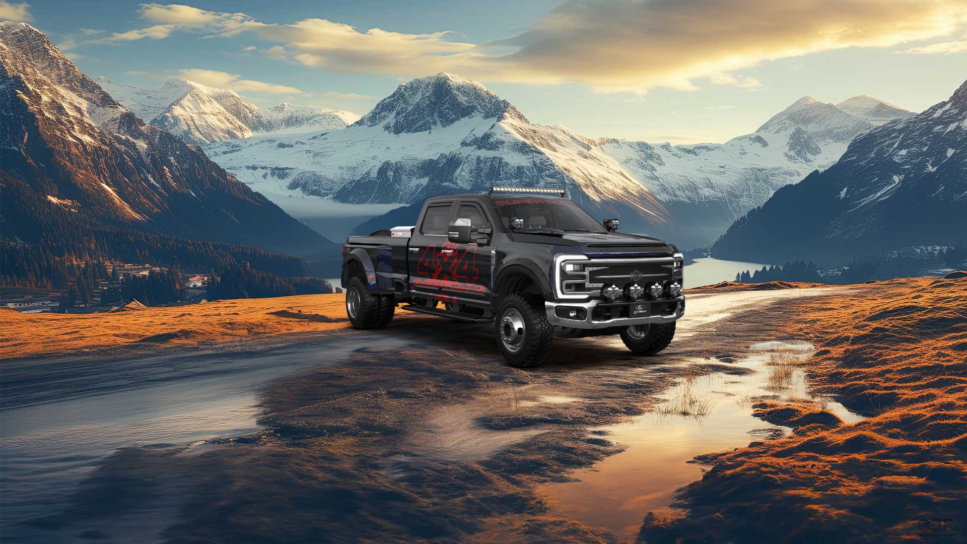 Ford F-350 DRW Crew Cab 4 Door pickup truck 2023 Images