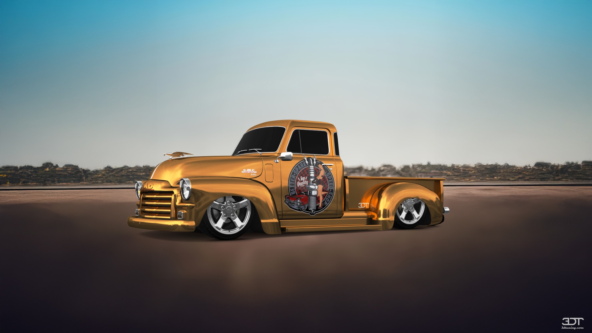 GMC 100 Stepside 2 Door pickup truck 1954 Images