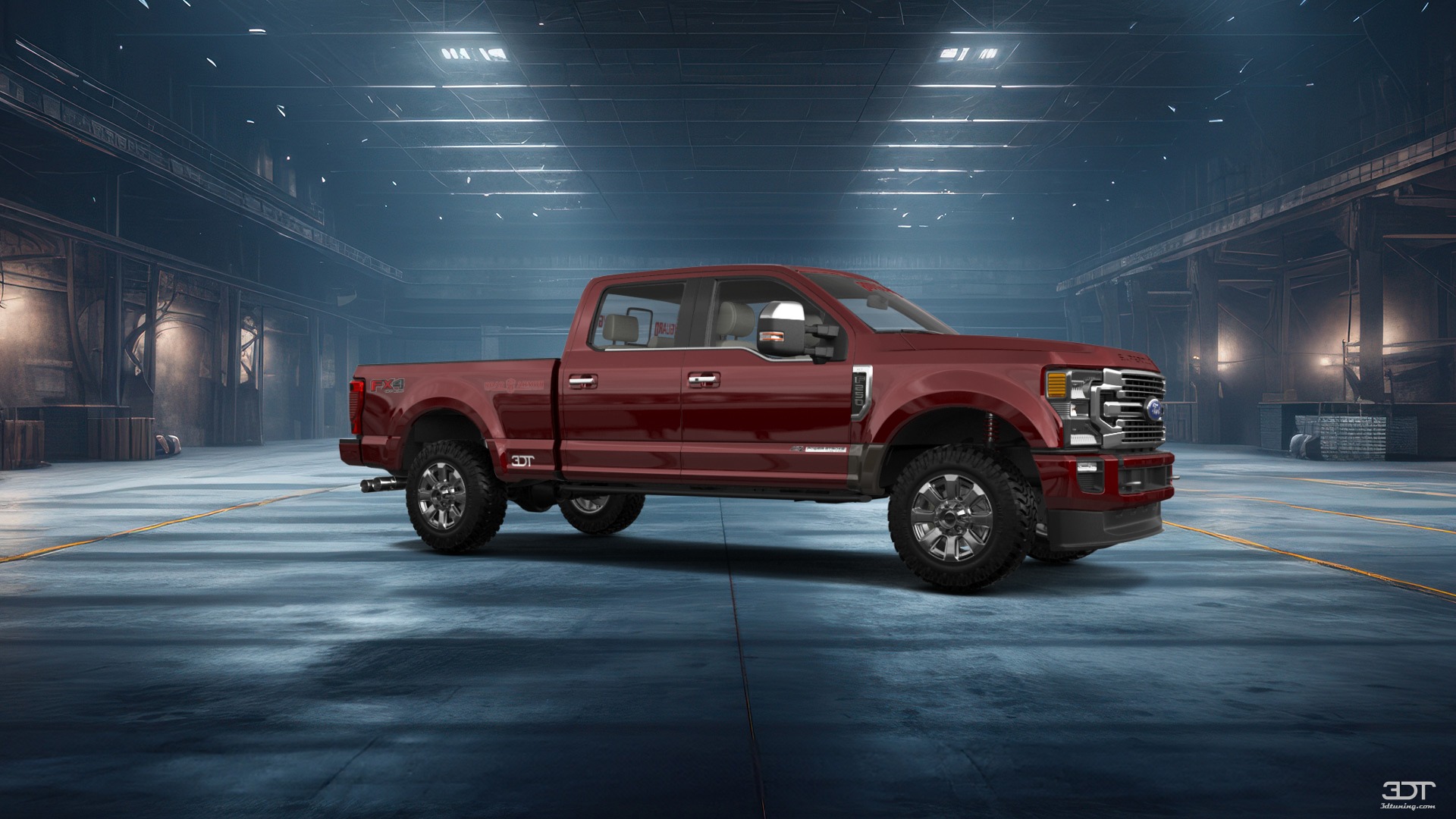 Ford F-250 4 Door pickup truck 2021 tuning