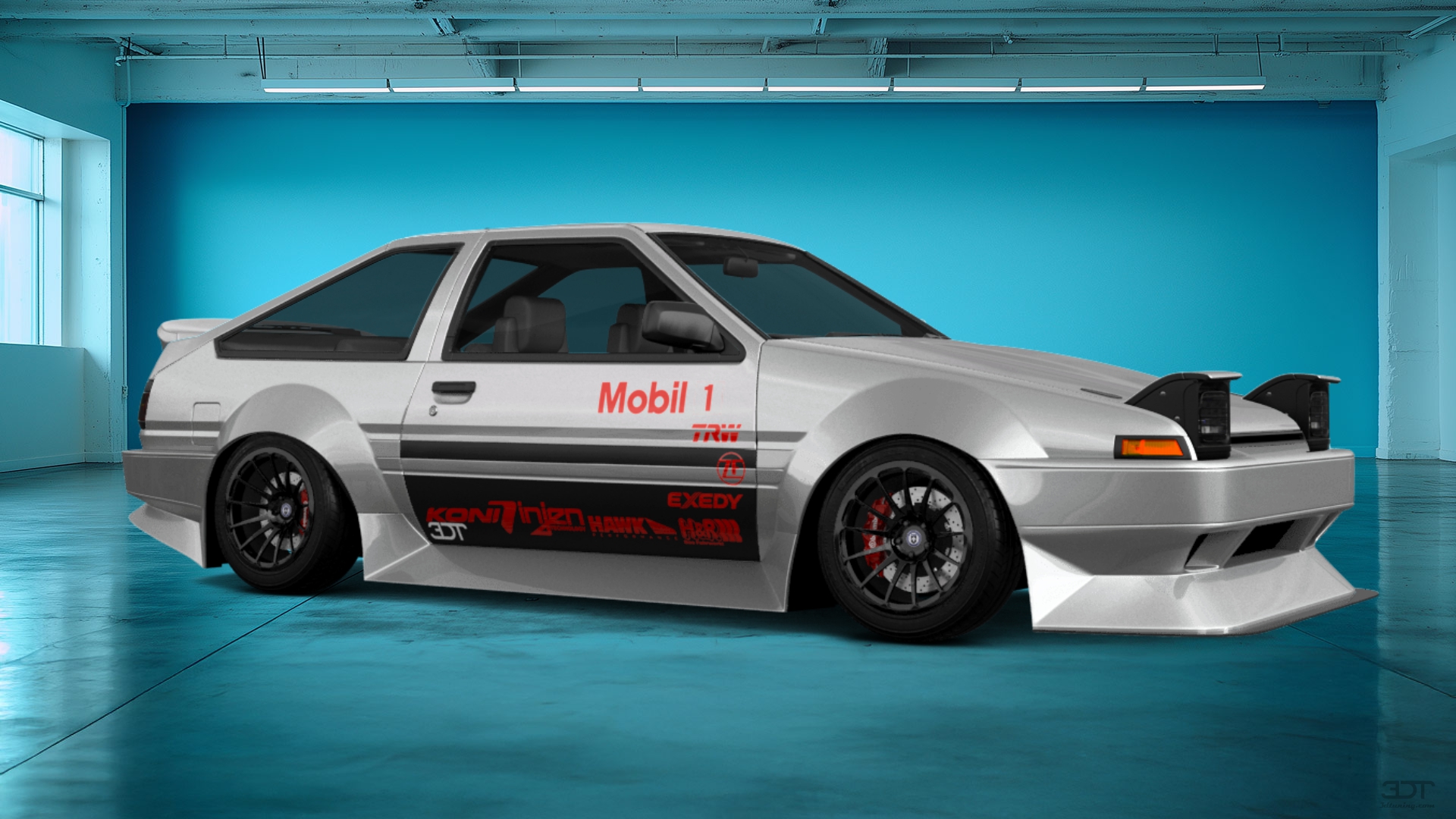 Toyota AE86 3 Door Hatchback 1985 tuning