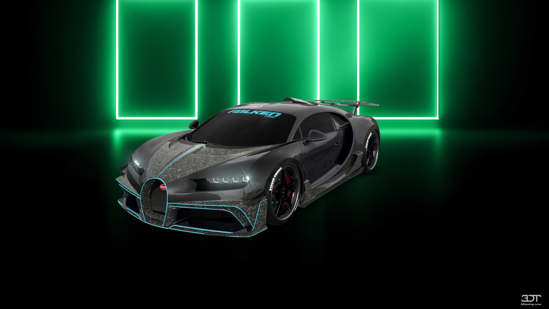 Bugatti Chiron 2 Door Coupe 2016 tuning